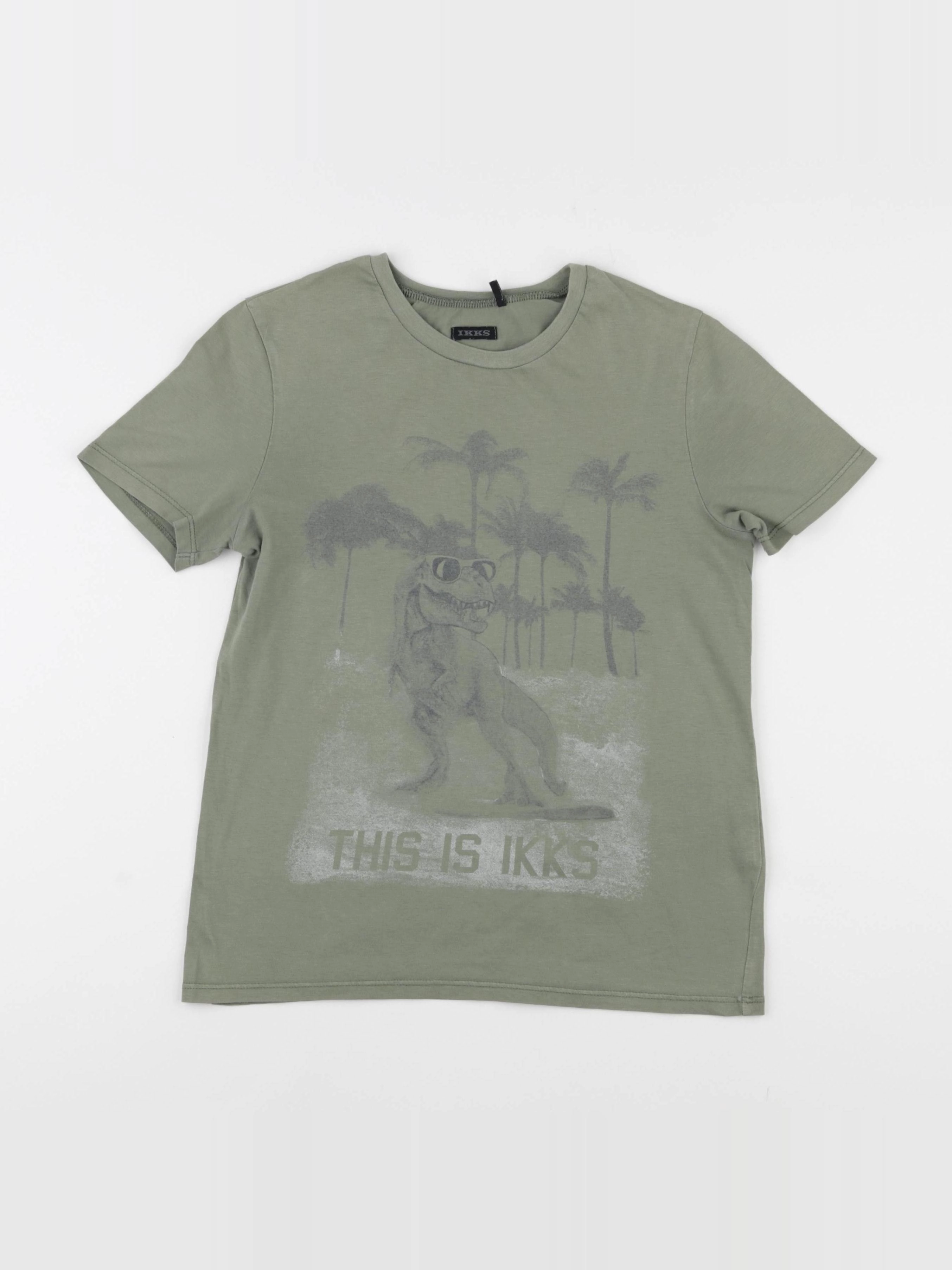 IKKS - tee-shirt vert - 10 ans