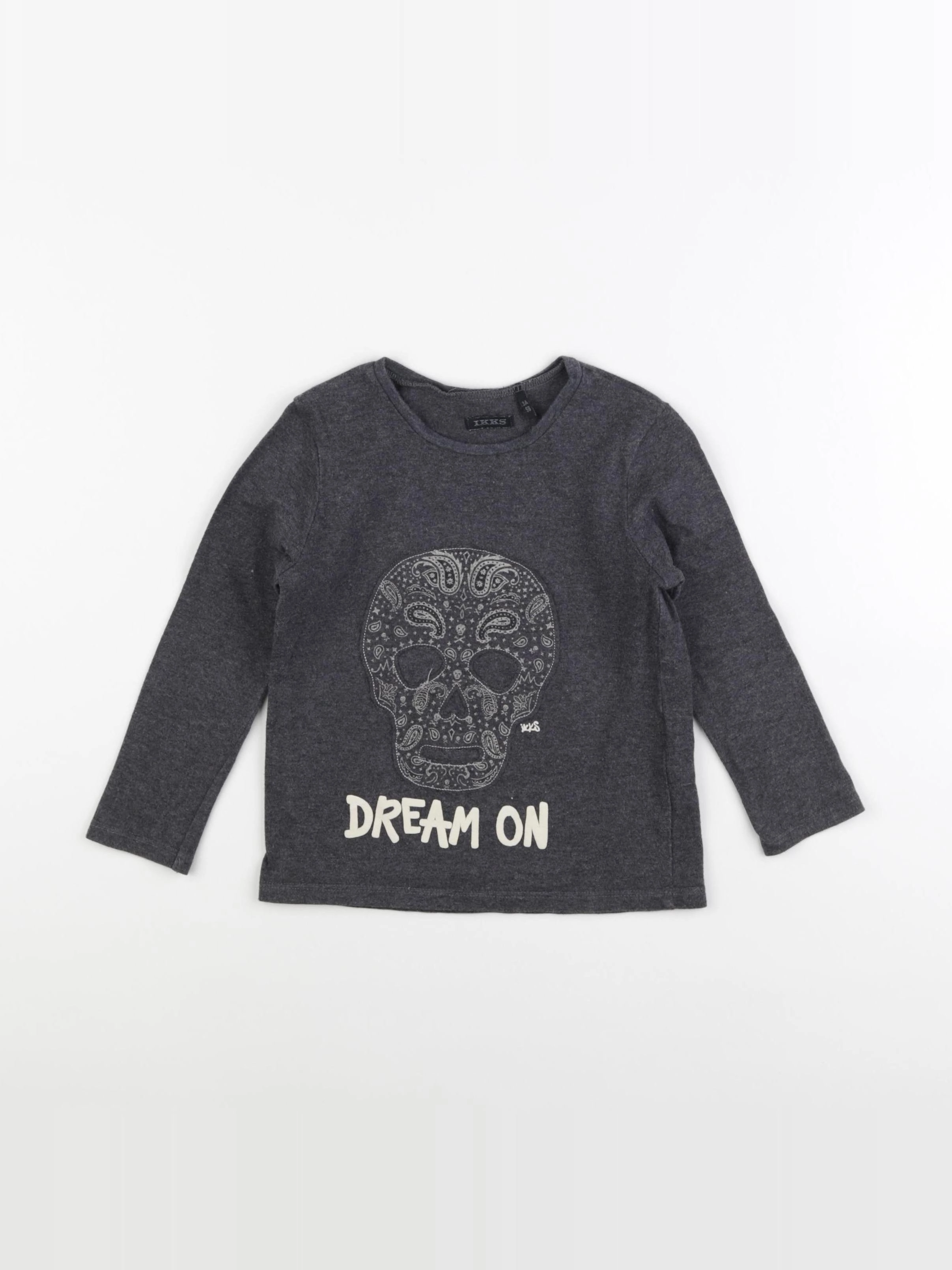IKKS - tee-shirt gris - 3 ans