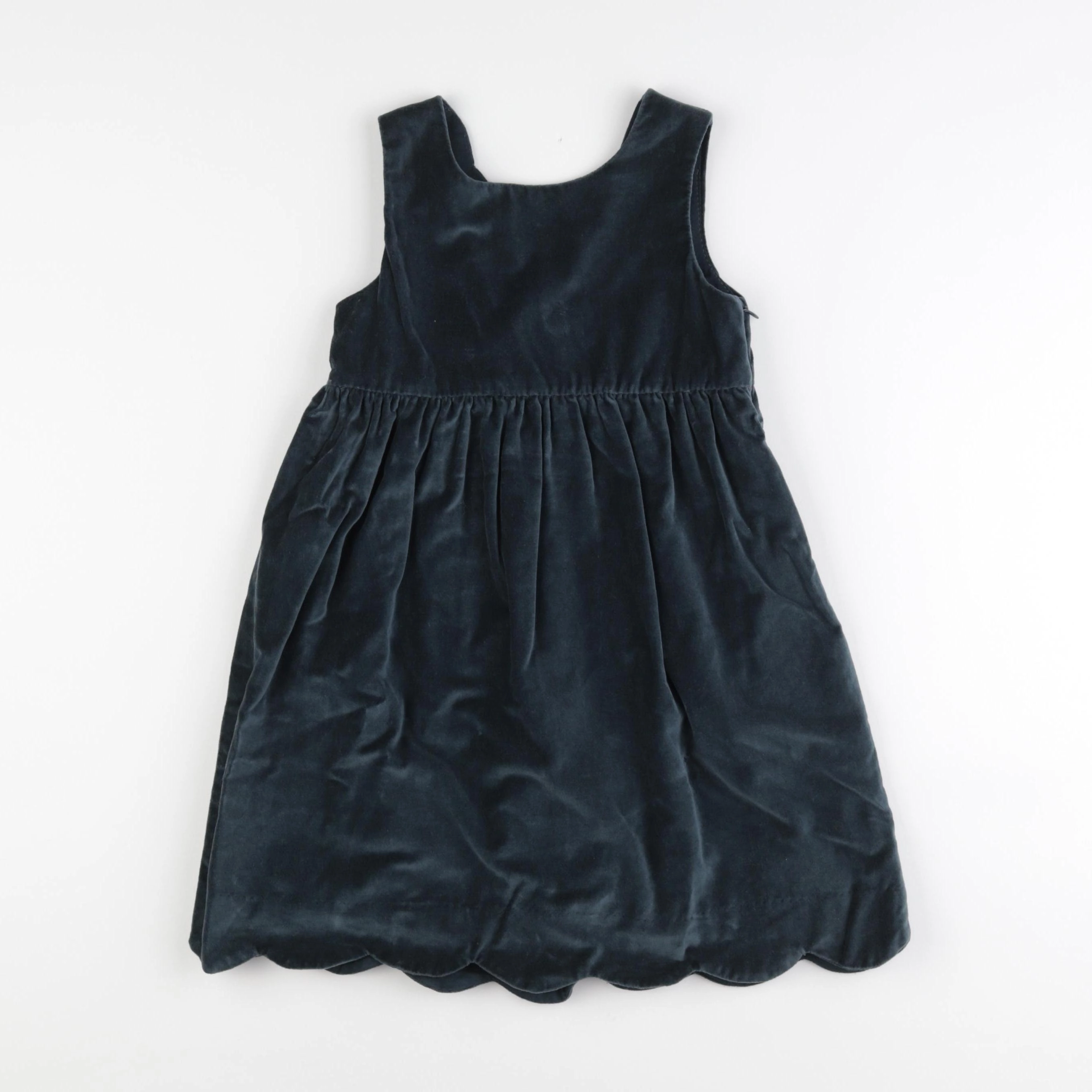 Vertbaudet - robe vert - 6 ans