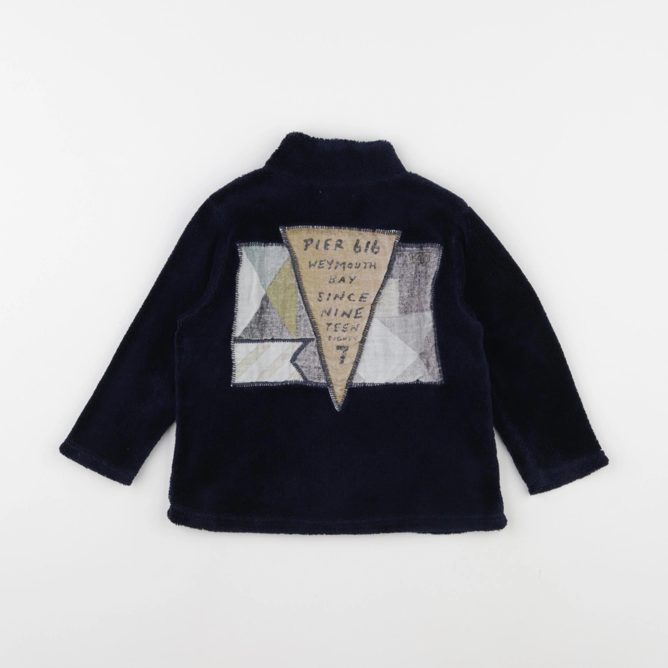 IKKS - sweat imprimé au dos bleu - 2 ans