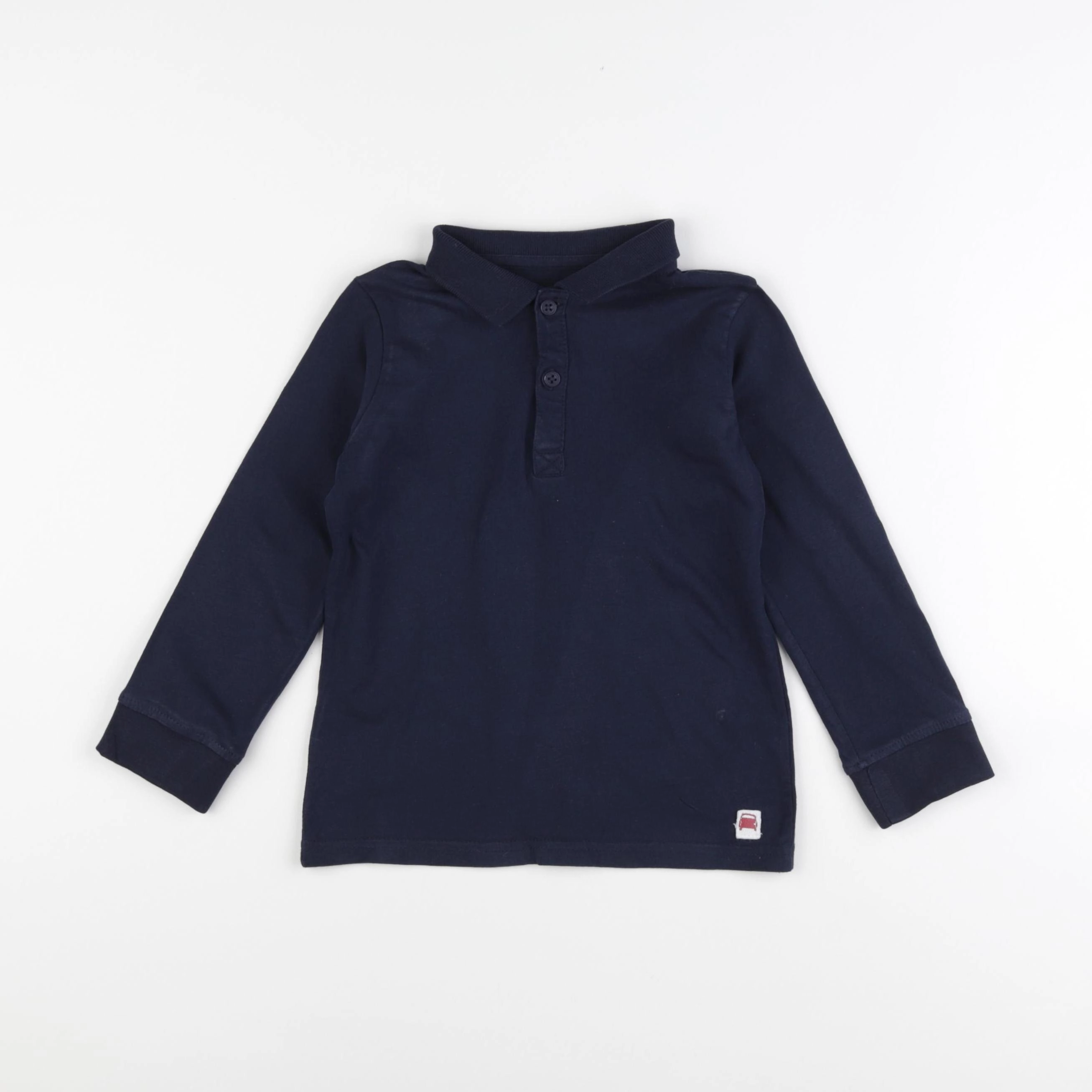 Vertbaudet - polo bleu - 5 ans