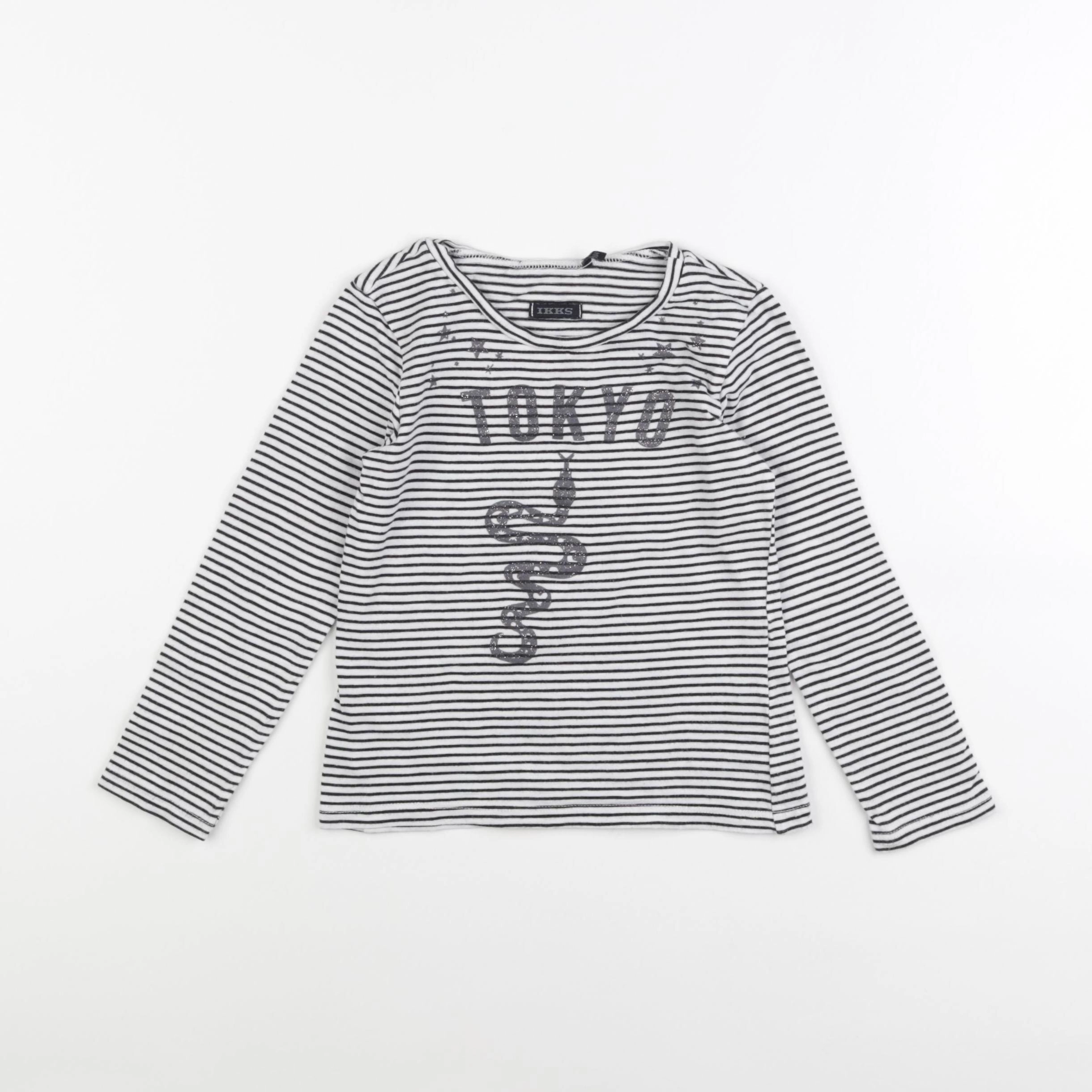 IKKS - tee-shirt blanc - 4 ans