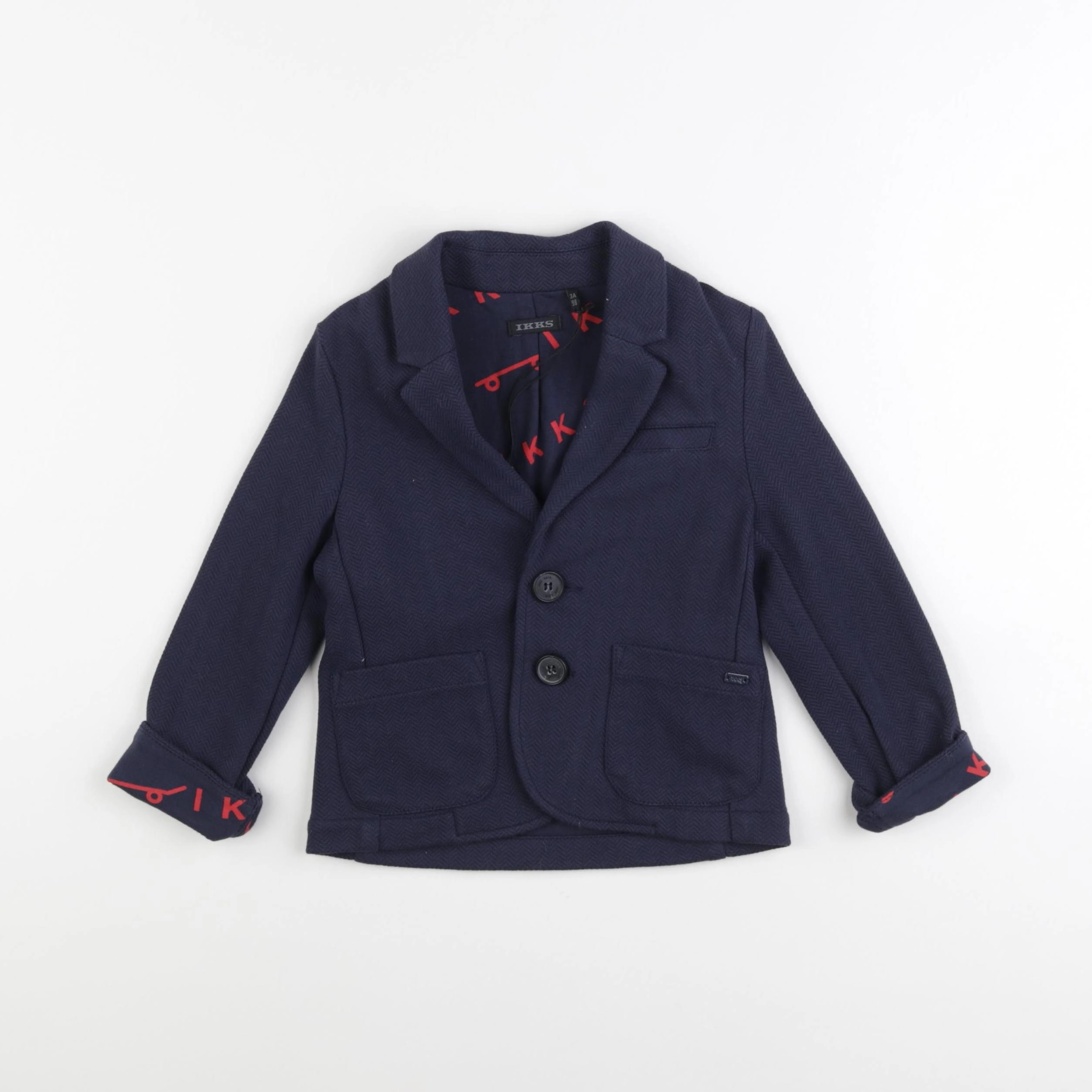 IKKS - veste bleu - 3 ans