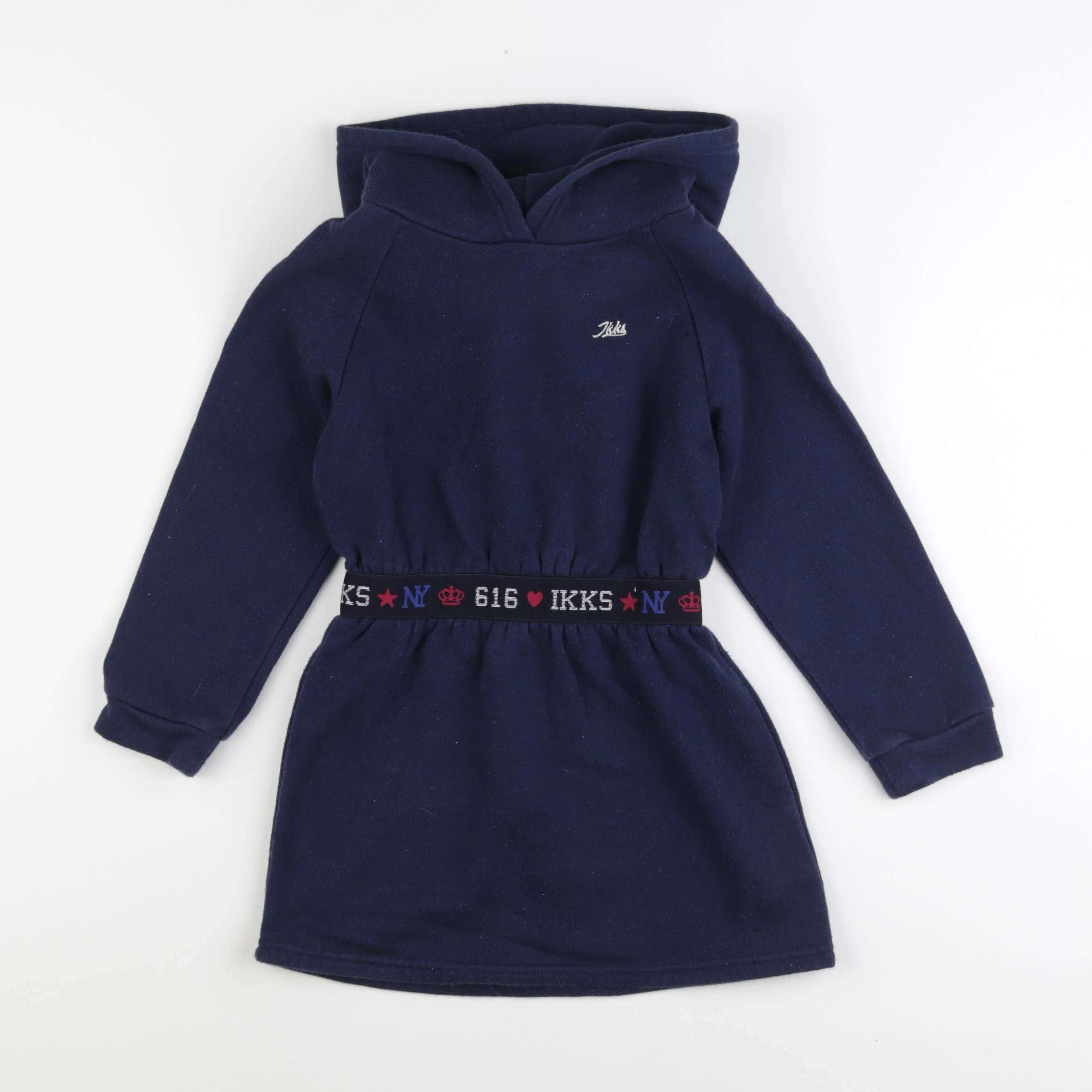 IKKS - robe bleu - 5 ans