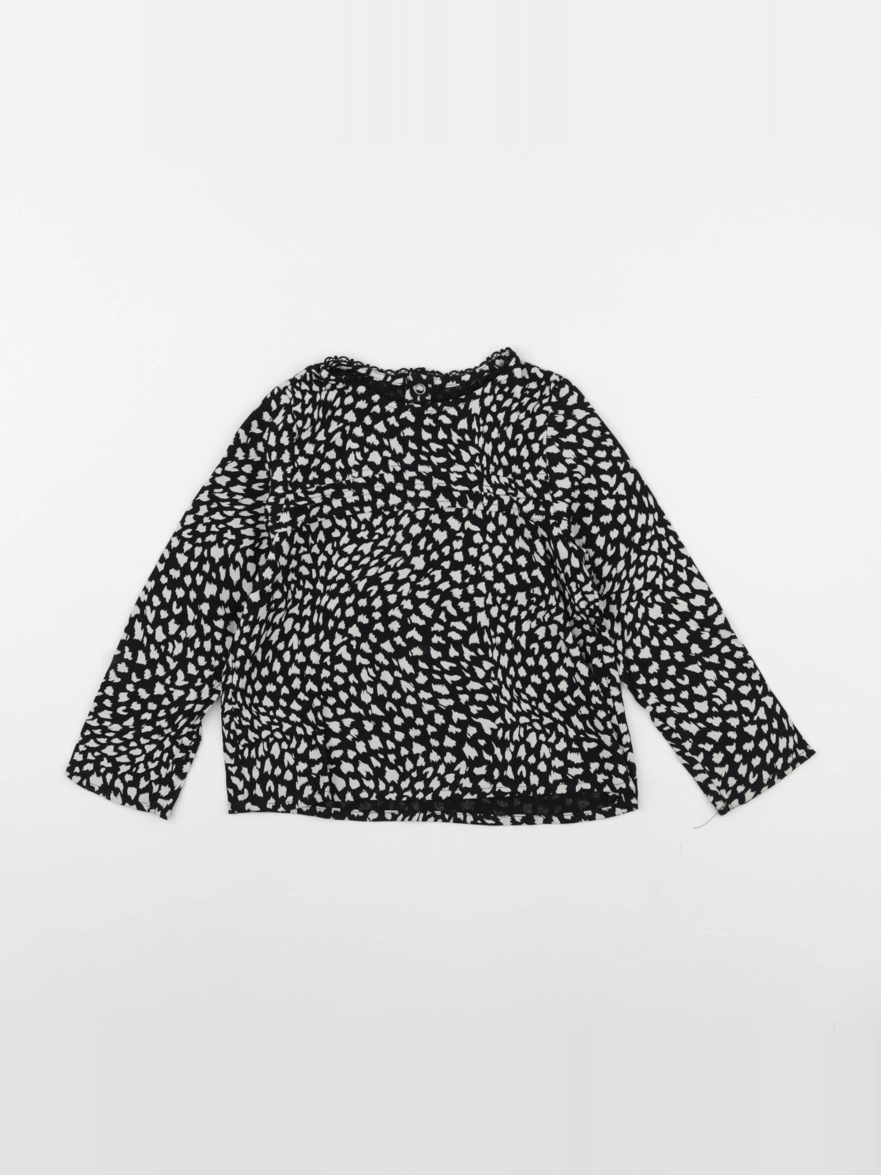 IKKS - blouse noir - 3 ans