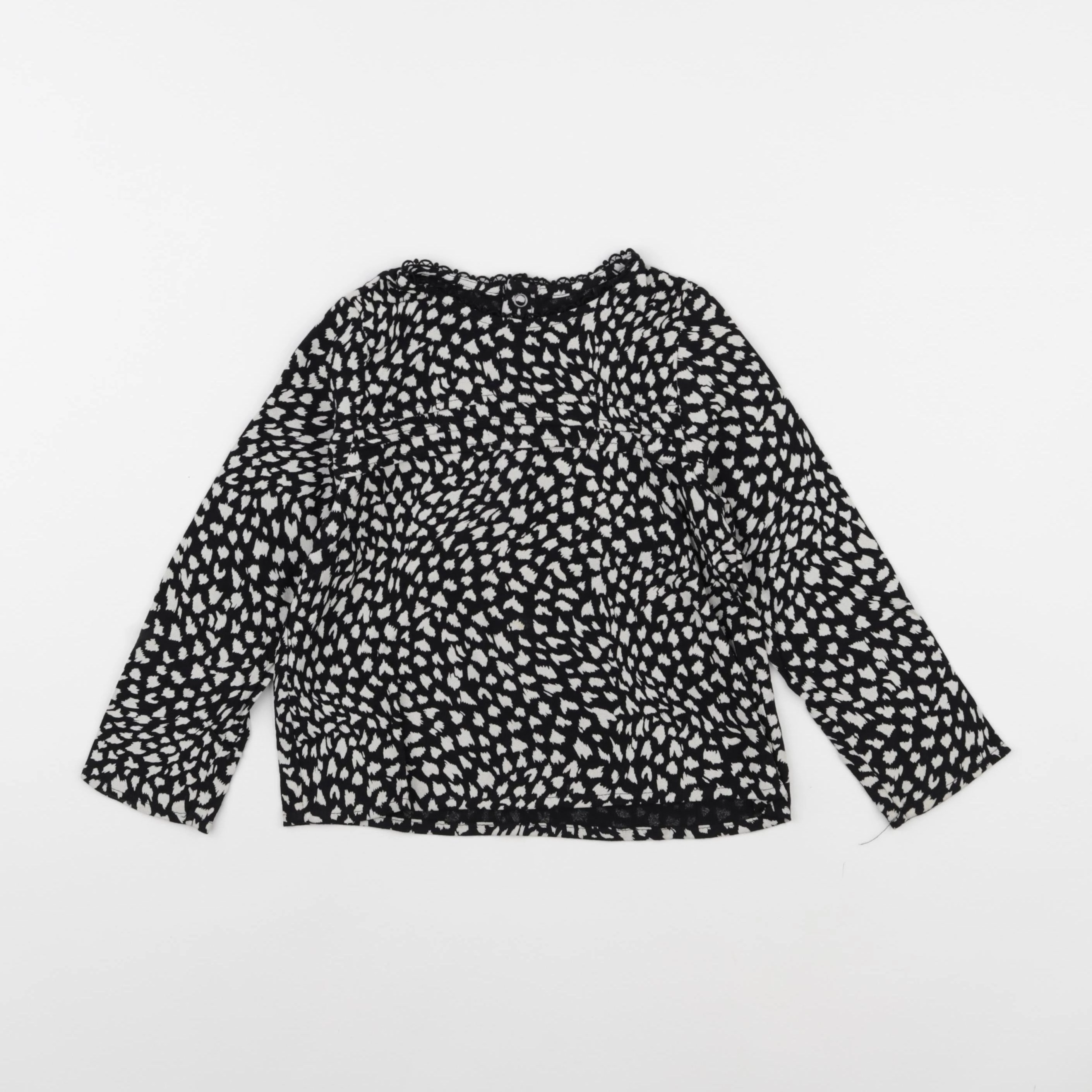 IKKS - blouse noir - 3 ans