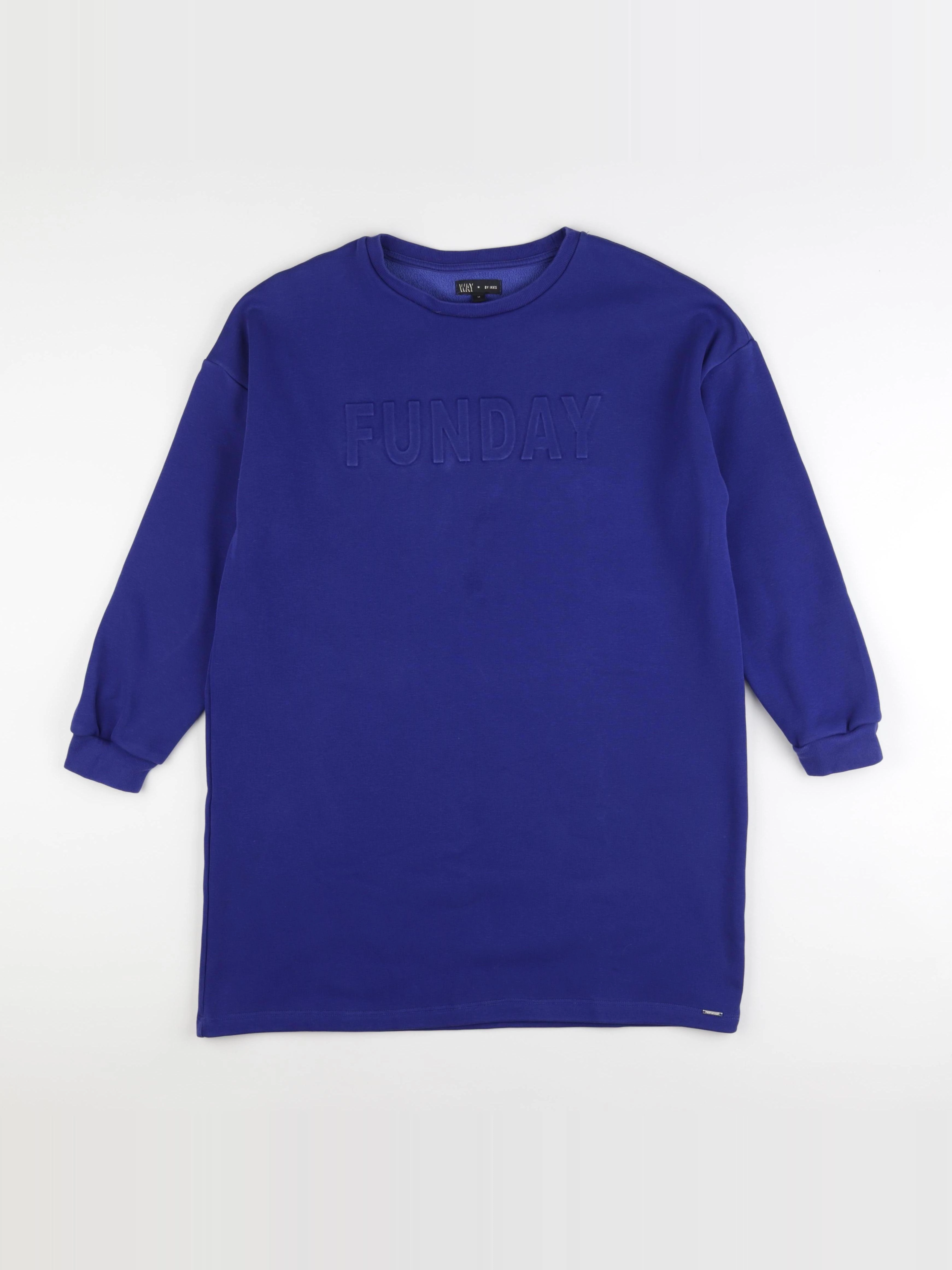 IKKS - robe bleu - 16 ans