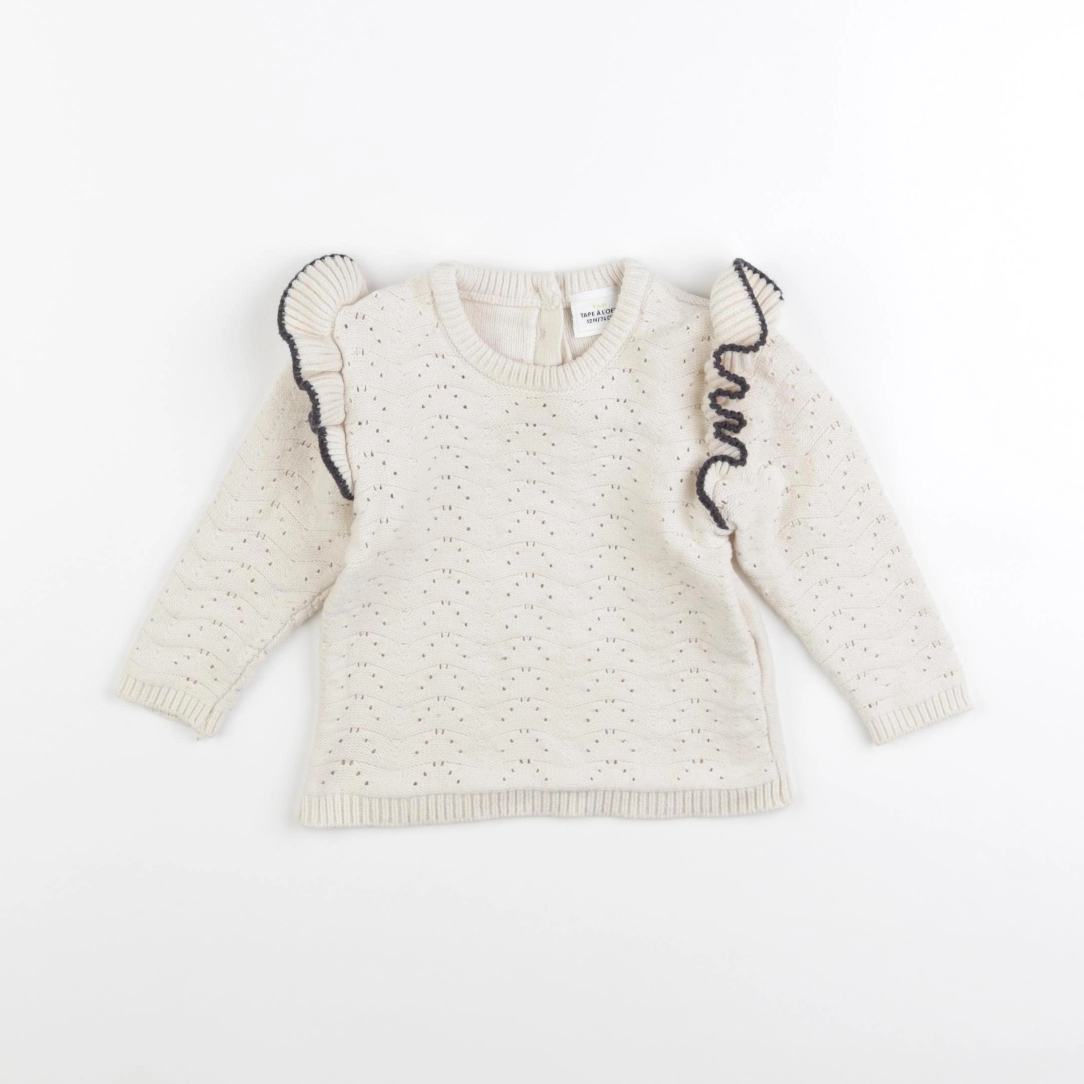 Tape à l'oeil - pull beige - 12 mois