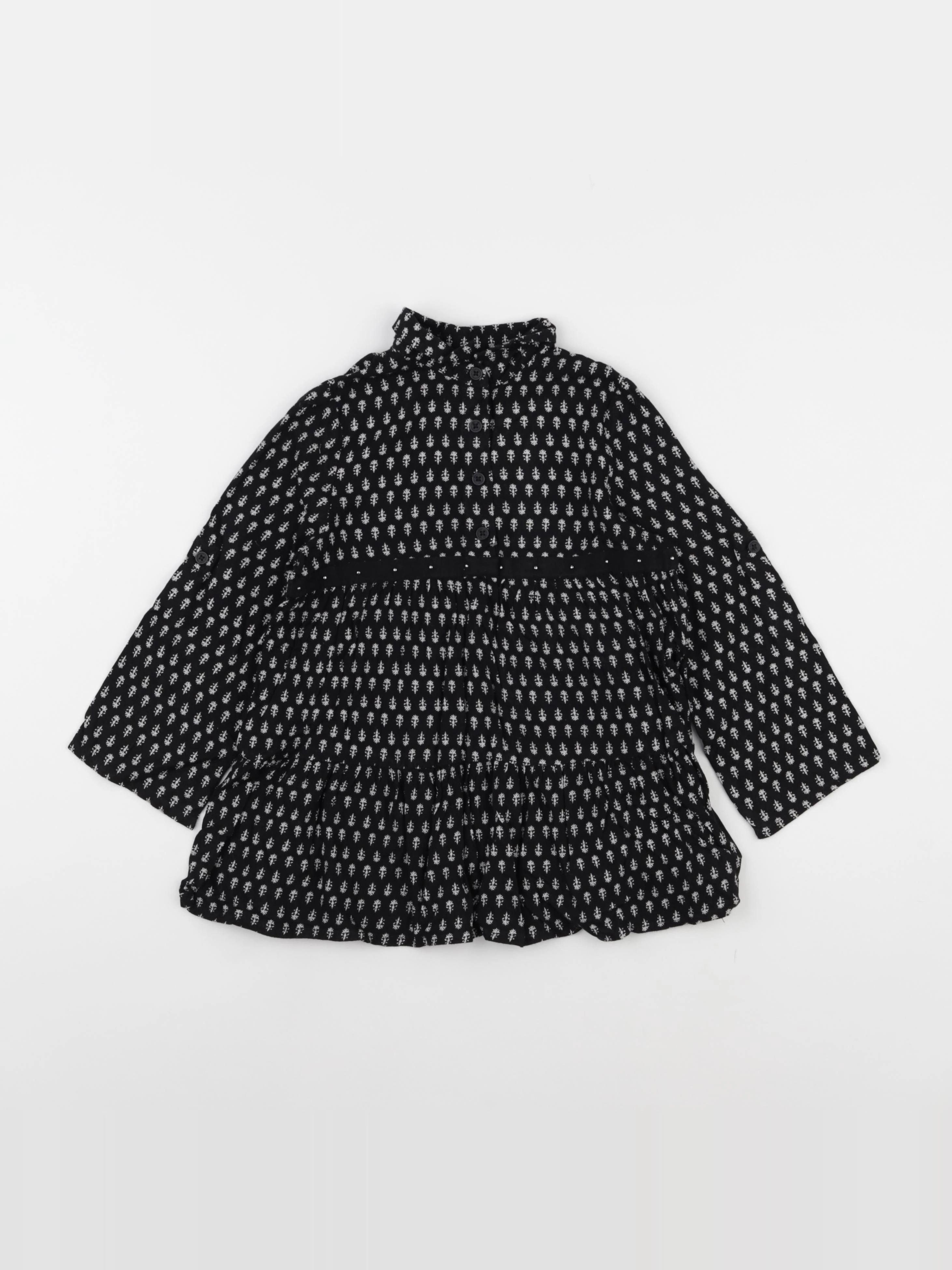 IKKS - robe noir - 3 ans