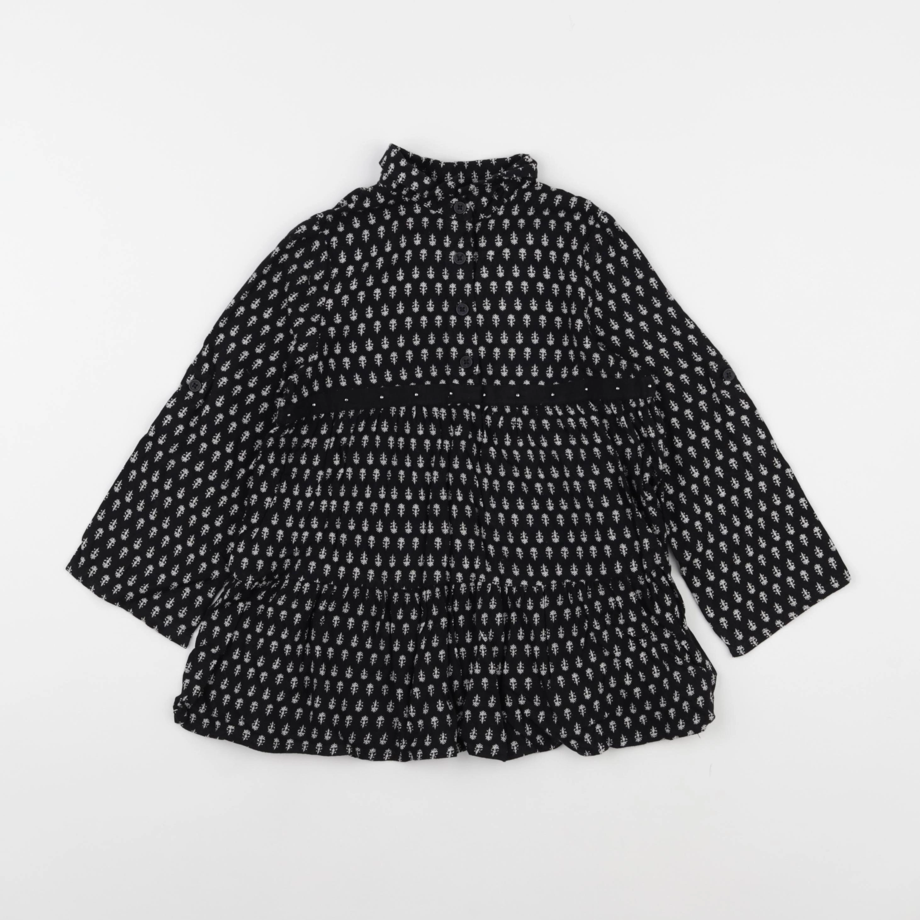 IKKS - robe noir - 3 ans