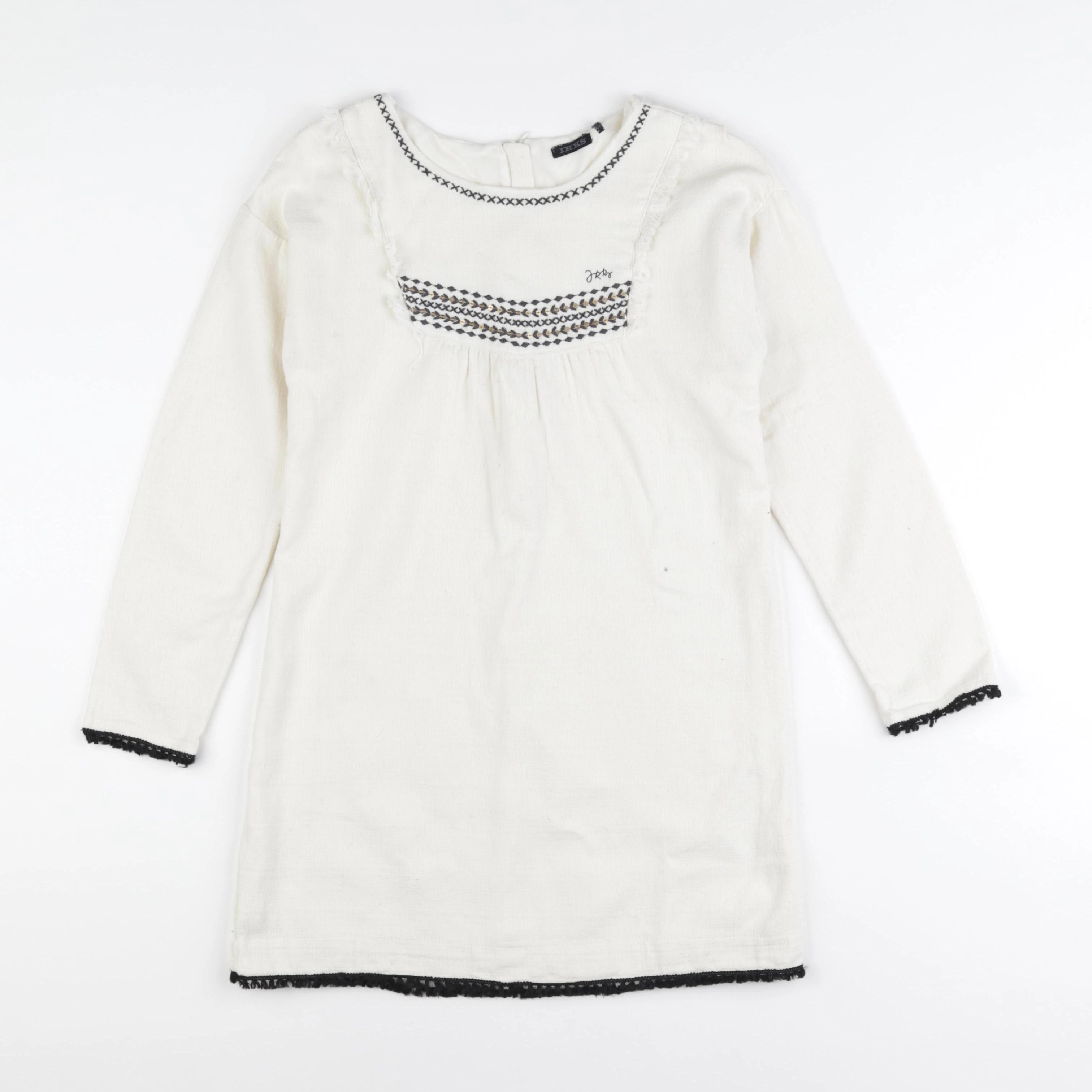 IKKS - robe beige - 10 ans