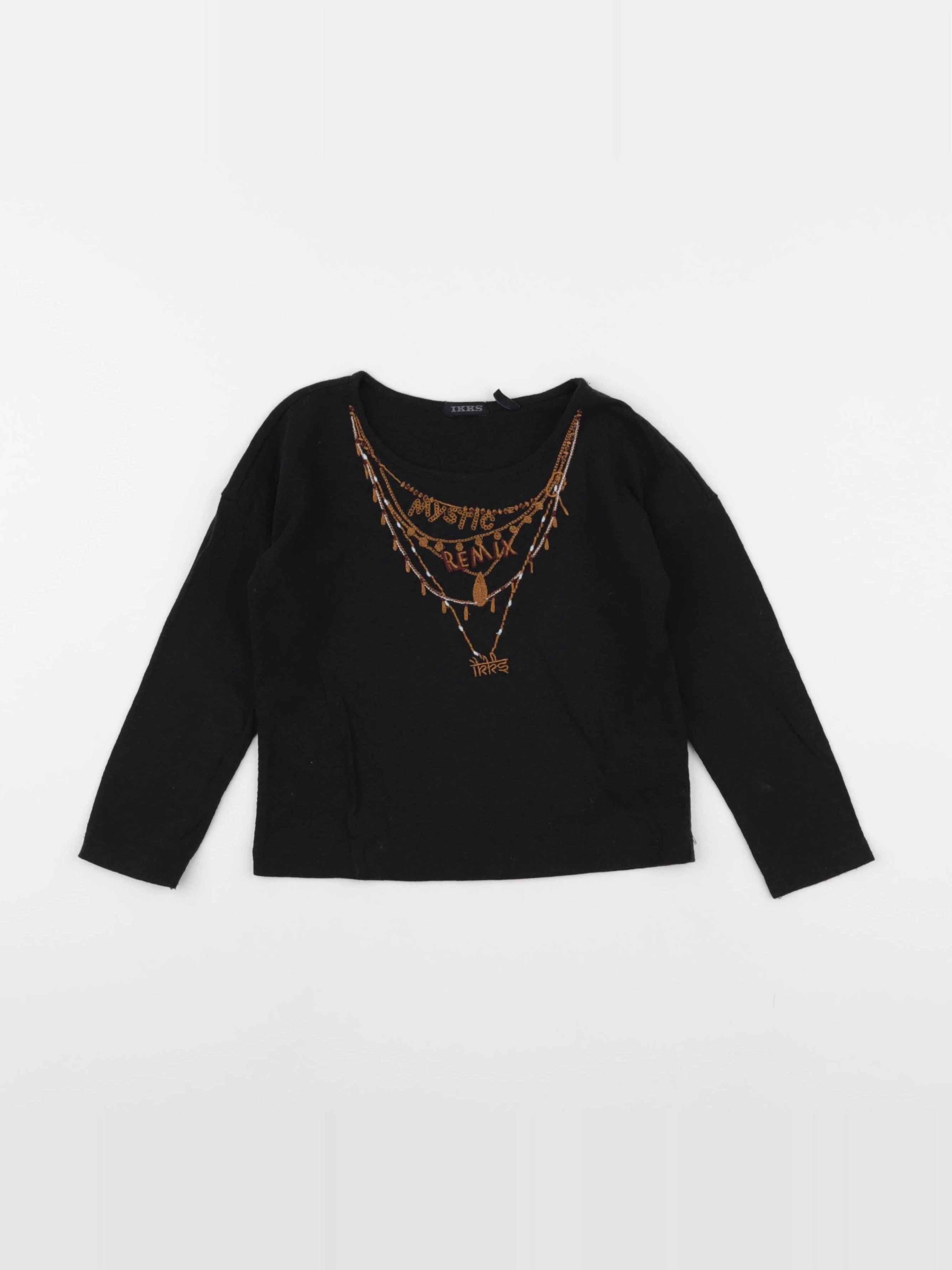 IKKS - tee-shirt noir - 3 ans