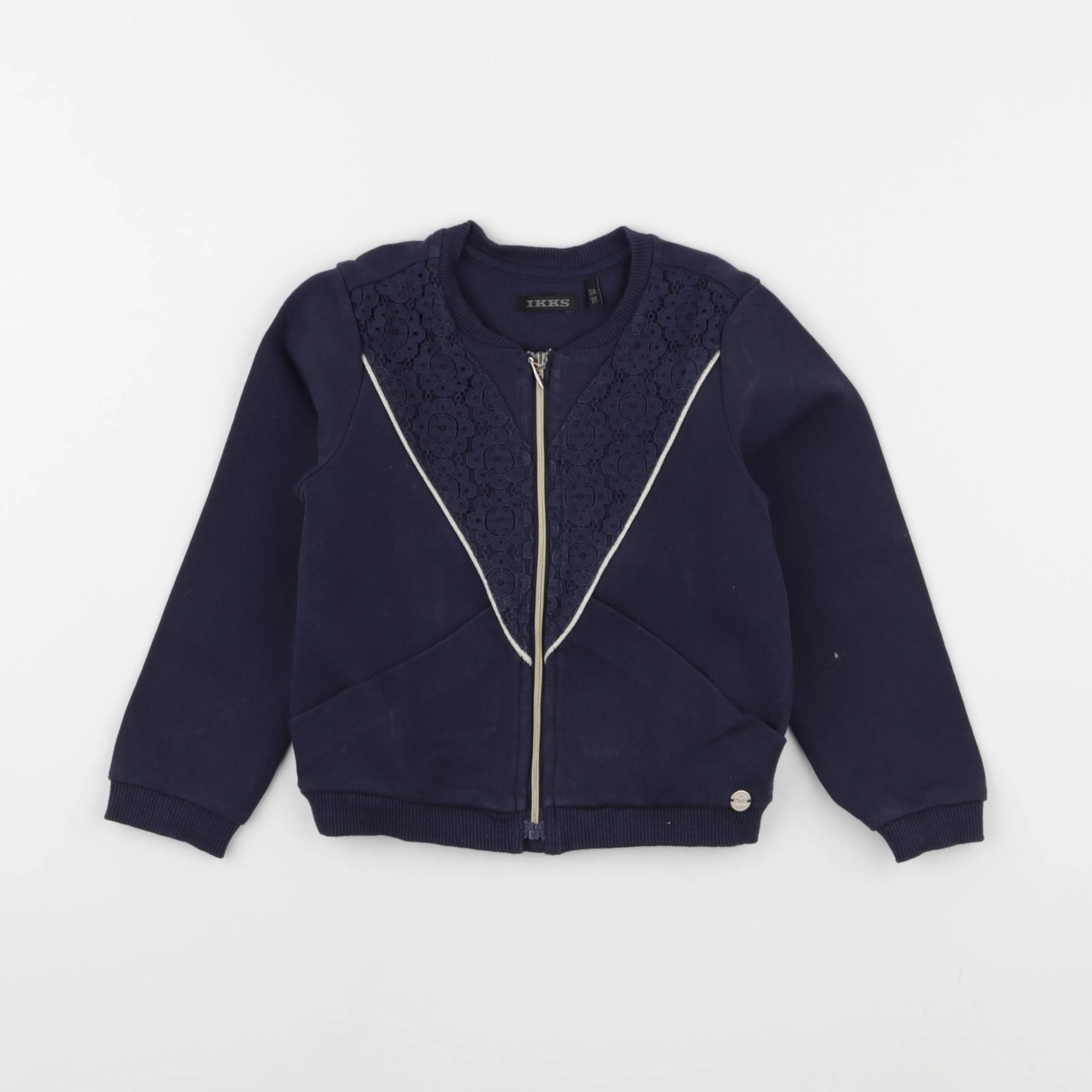 IKKS - sweat bleu - 3 ans