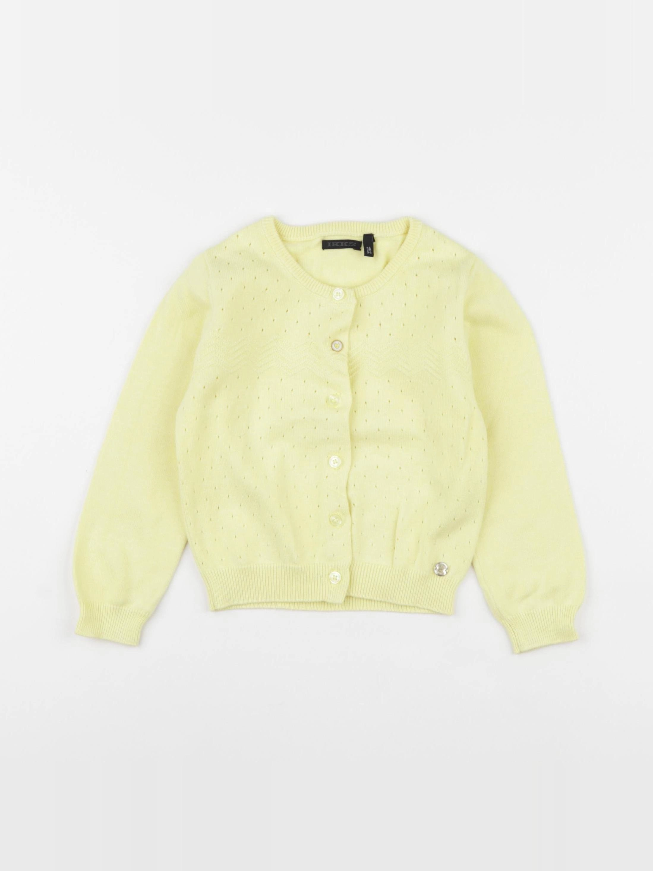 IKKS - gilet jaune - 3 ans