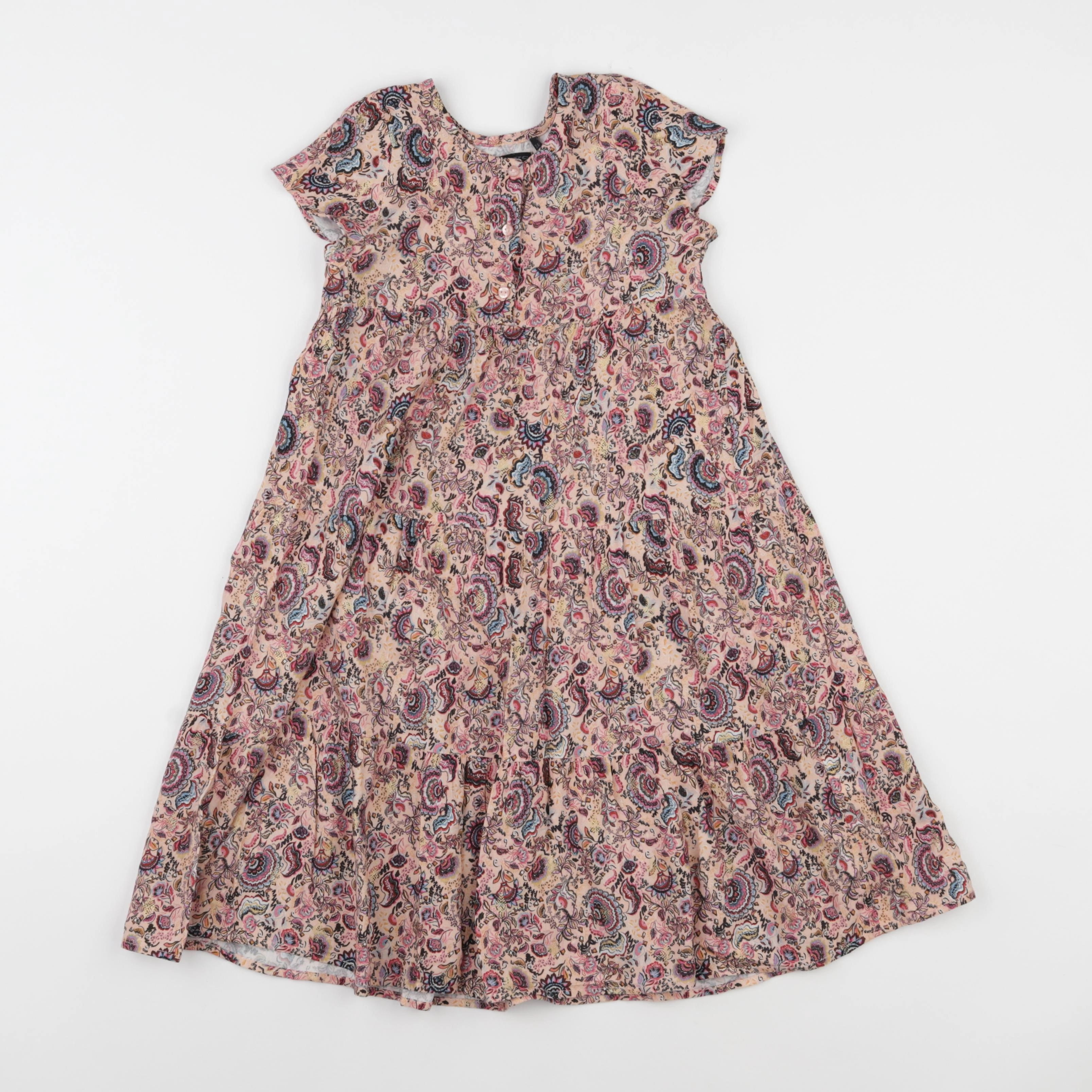 IKKS - robe rose - 3 ans