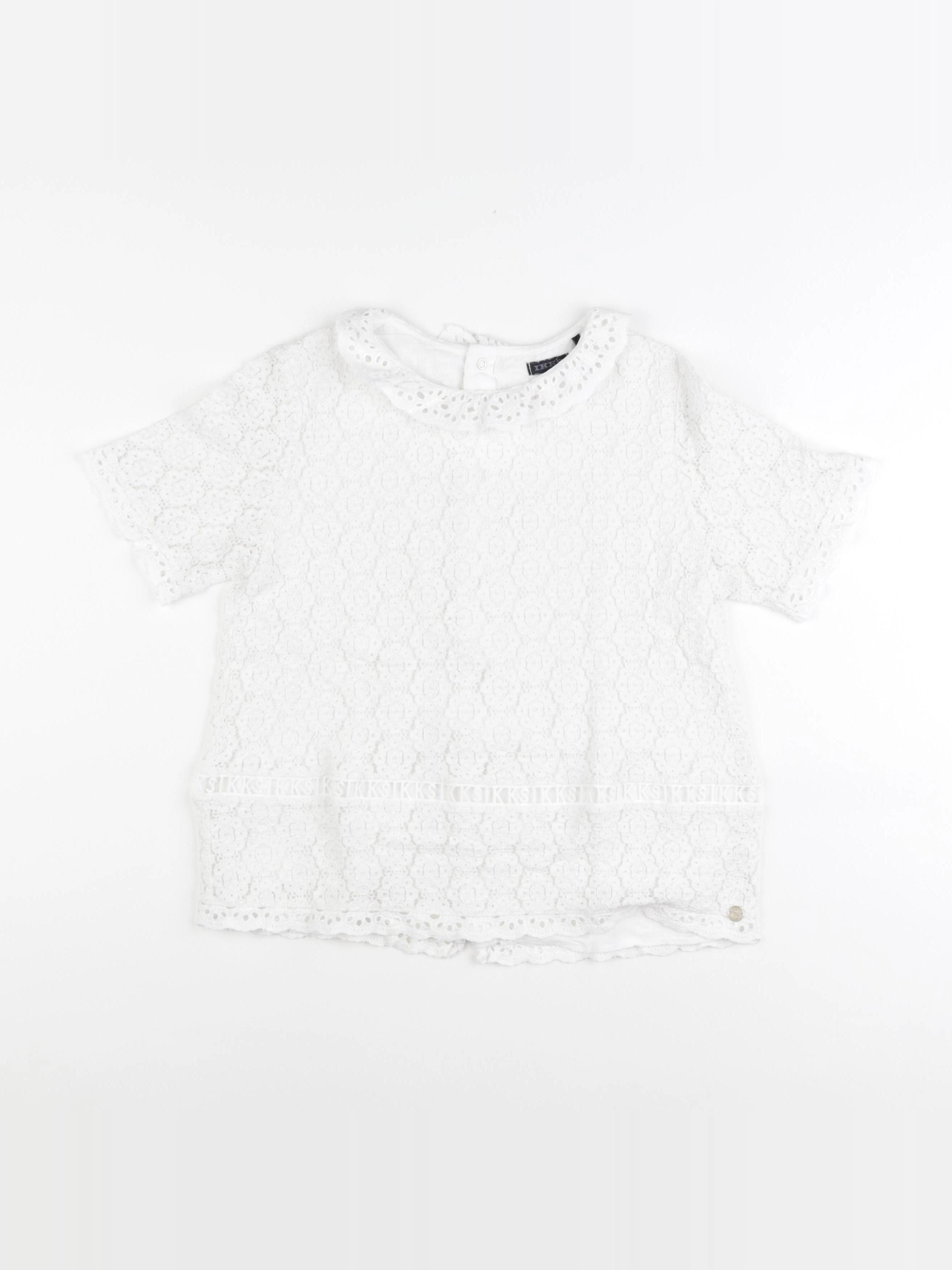 IKKS - blouse blanc - 12 ans