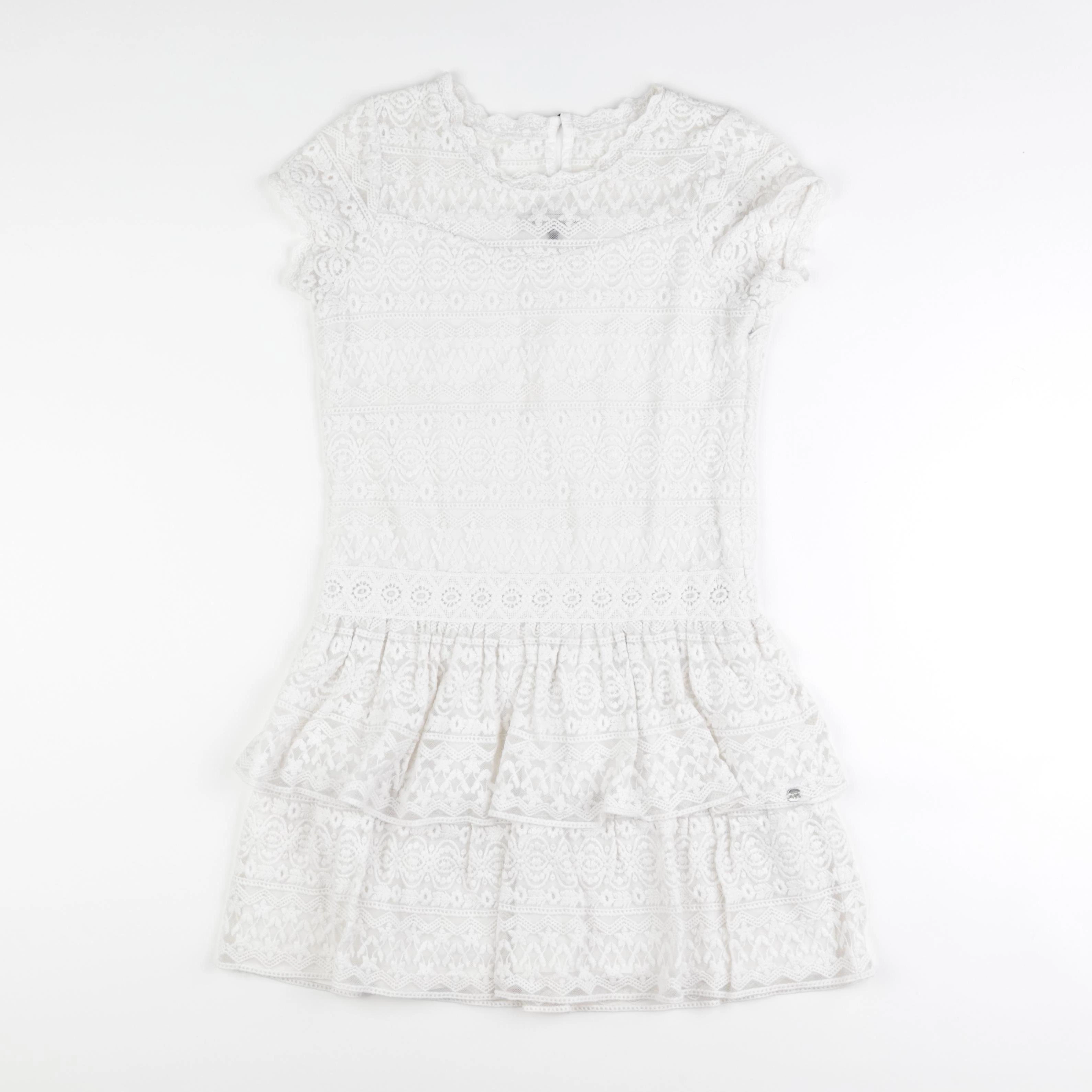 IKKS - robe blanc - 12 ans