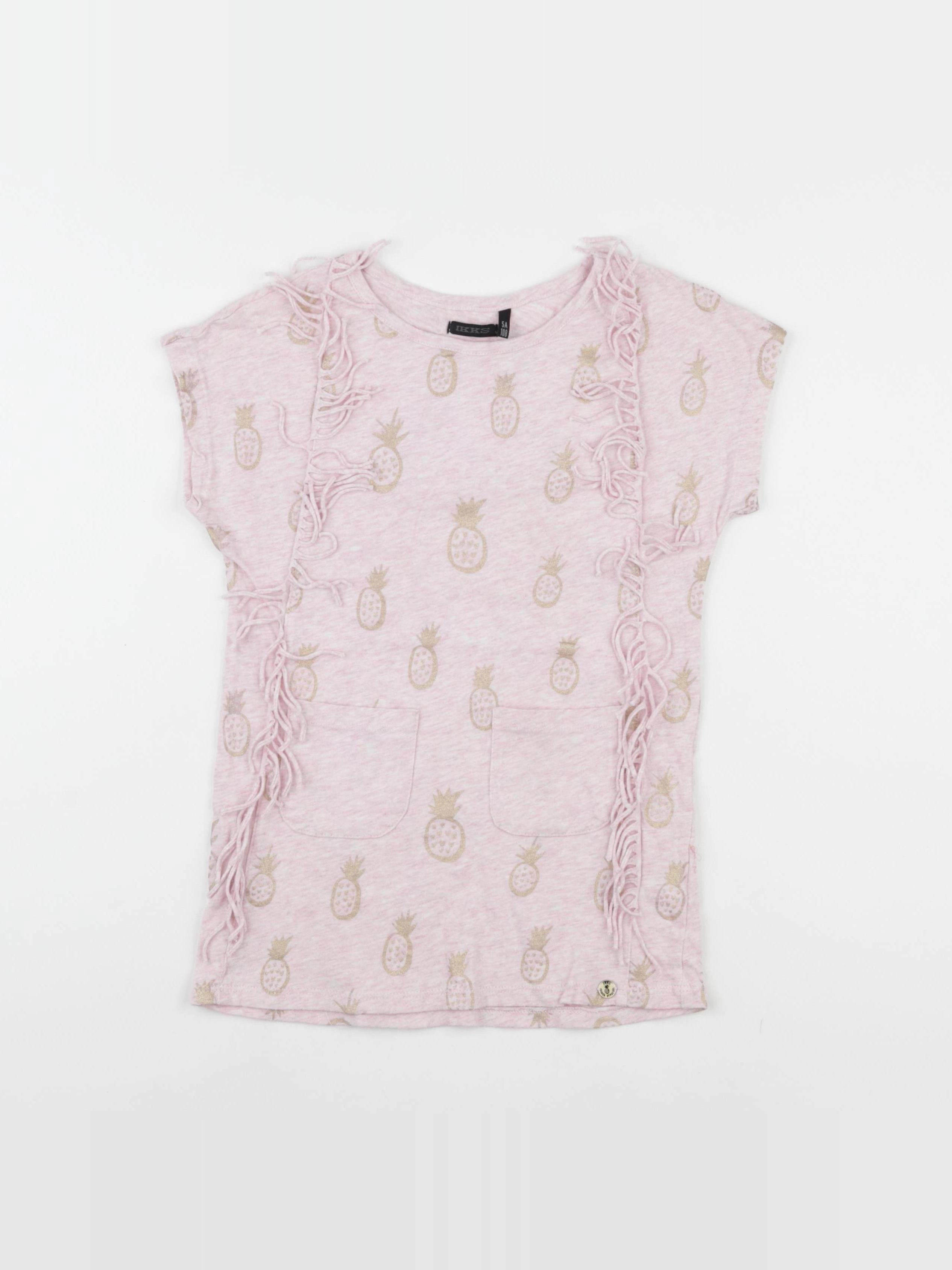 IKKS - tee-shirt rose - 5 ans