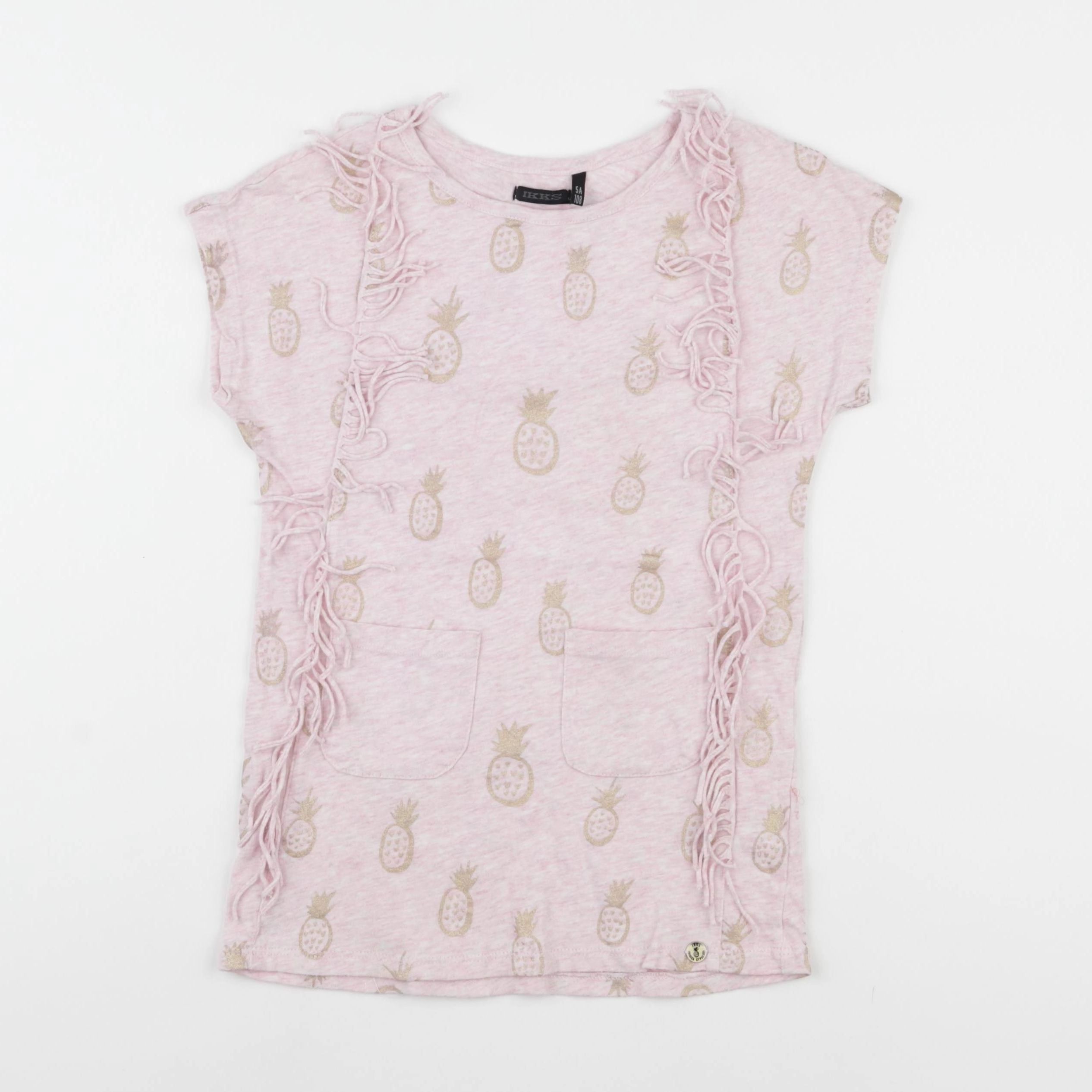 IKKS - tee-shirt rose - 5 ans