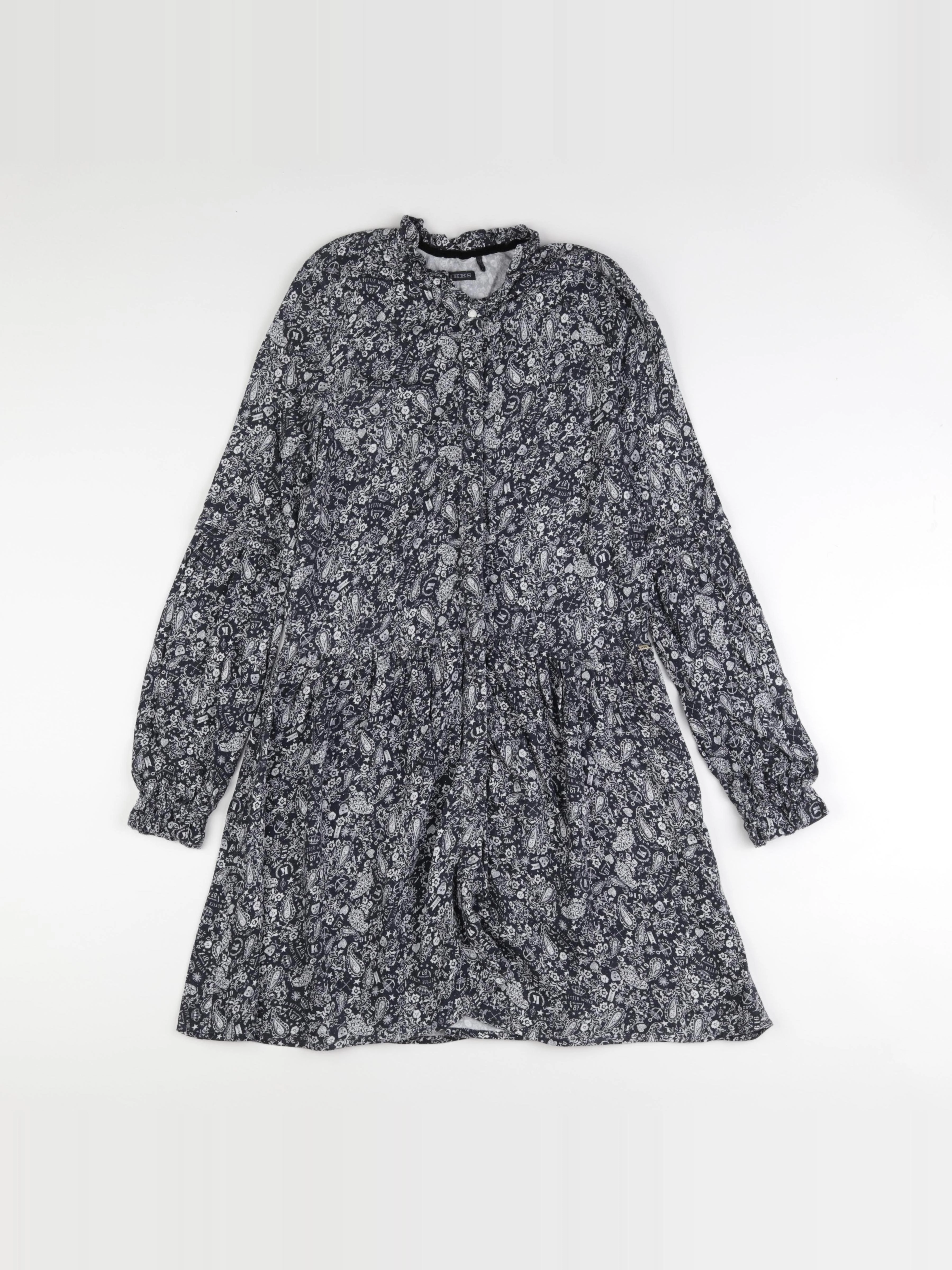 IKKS - robe bleu - 14 ans