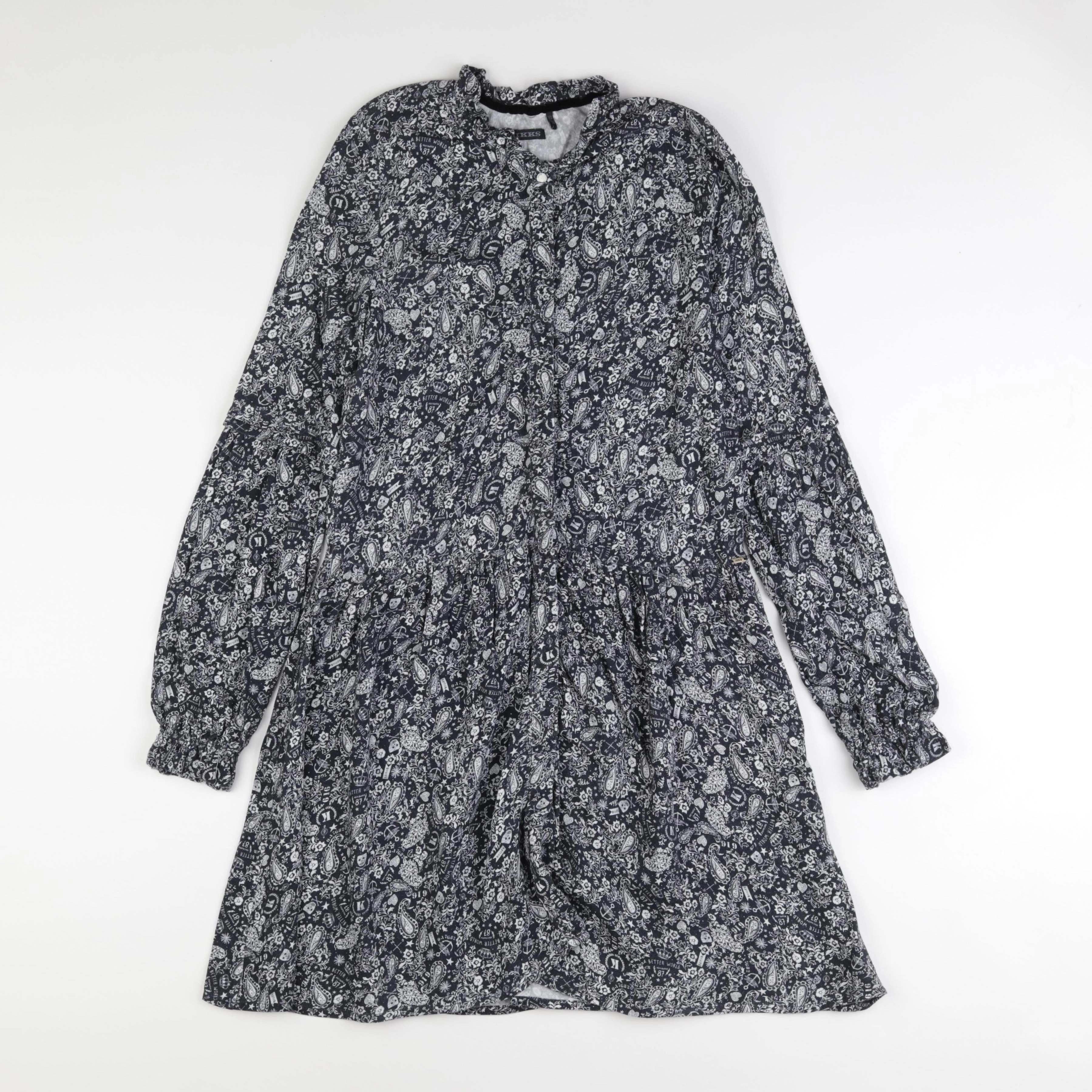 IKKS - robe bleu - 14 ans