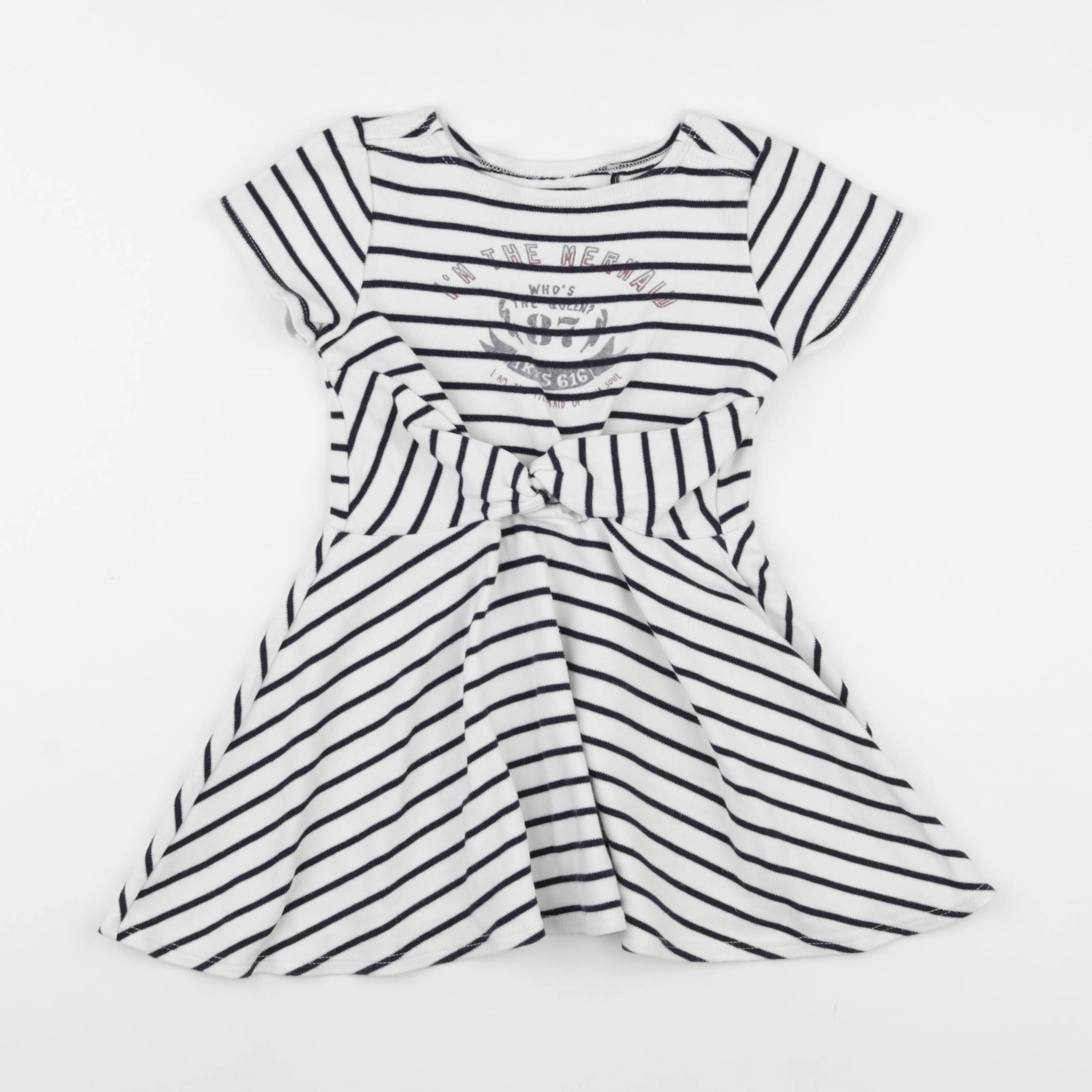 IKKS - robe bleu - 4 ans