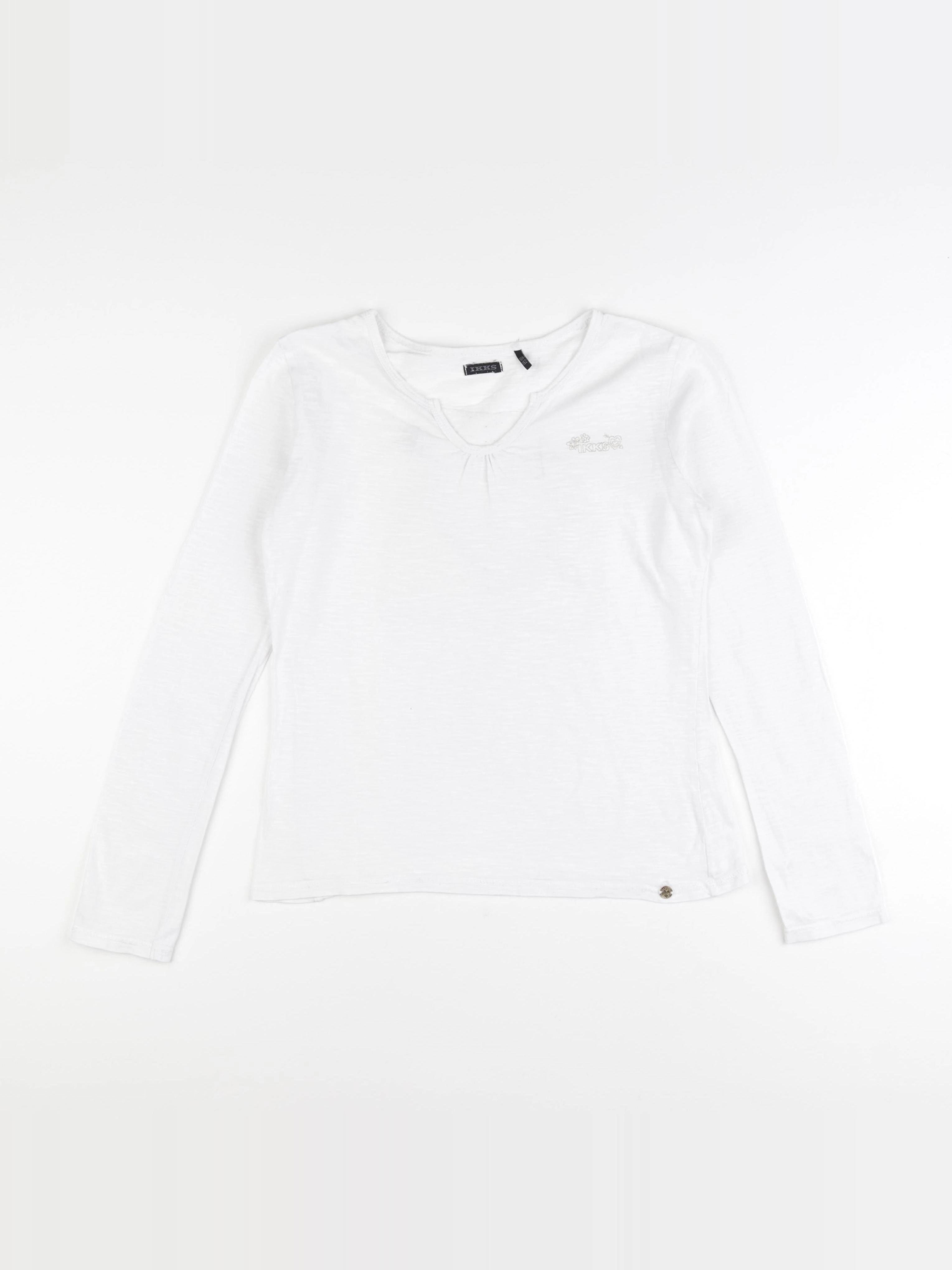 IKKS - tee-shirt blanc - 12 ans