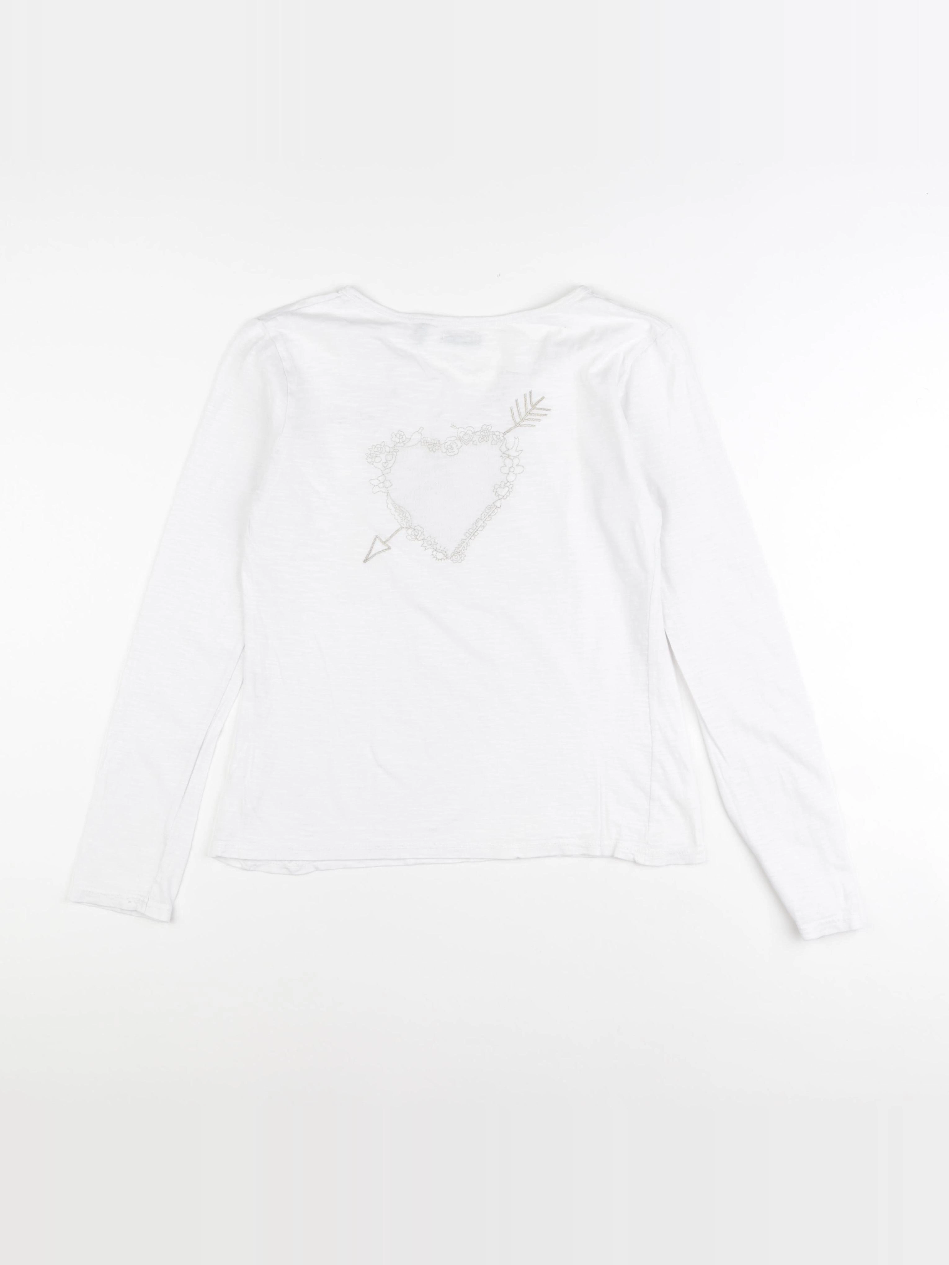 IKKS - tee-shirt blanc - 12 ans