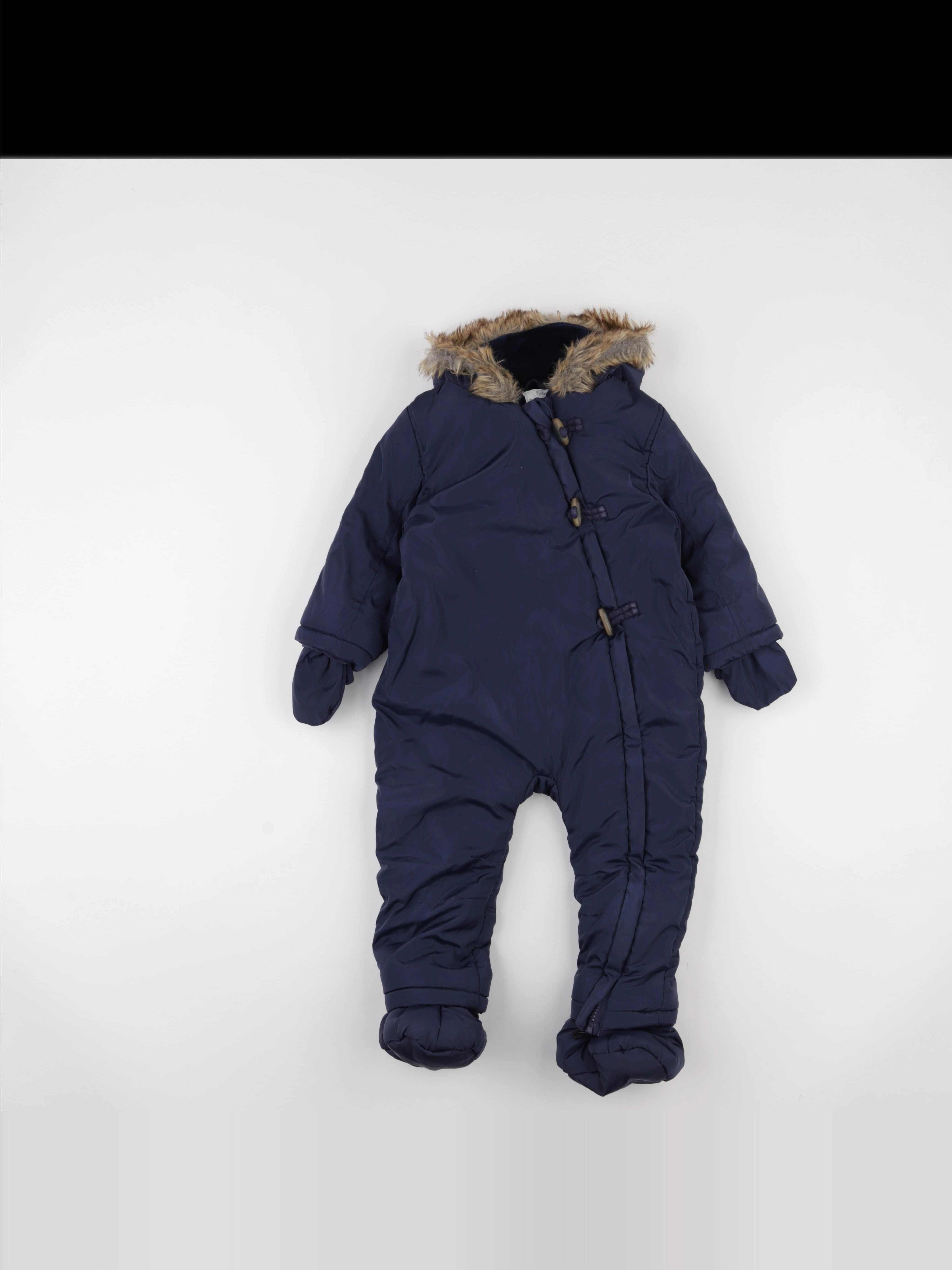 Vertbaudet - combi-pilote bleu - 2 ans
