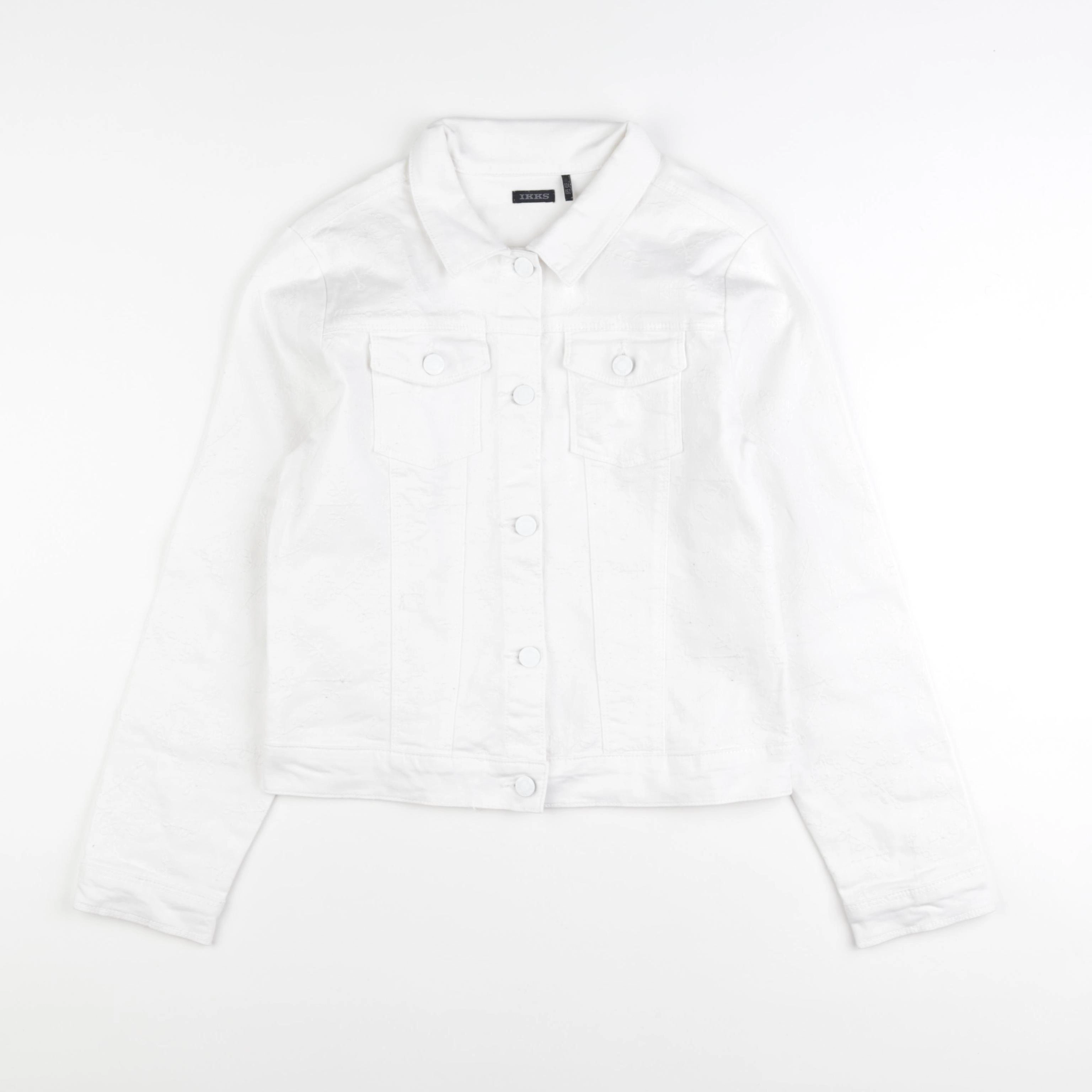 IKKS - veste blanc - 12 ans