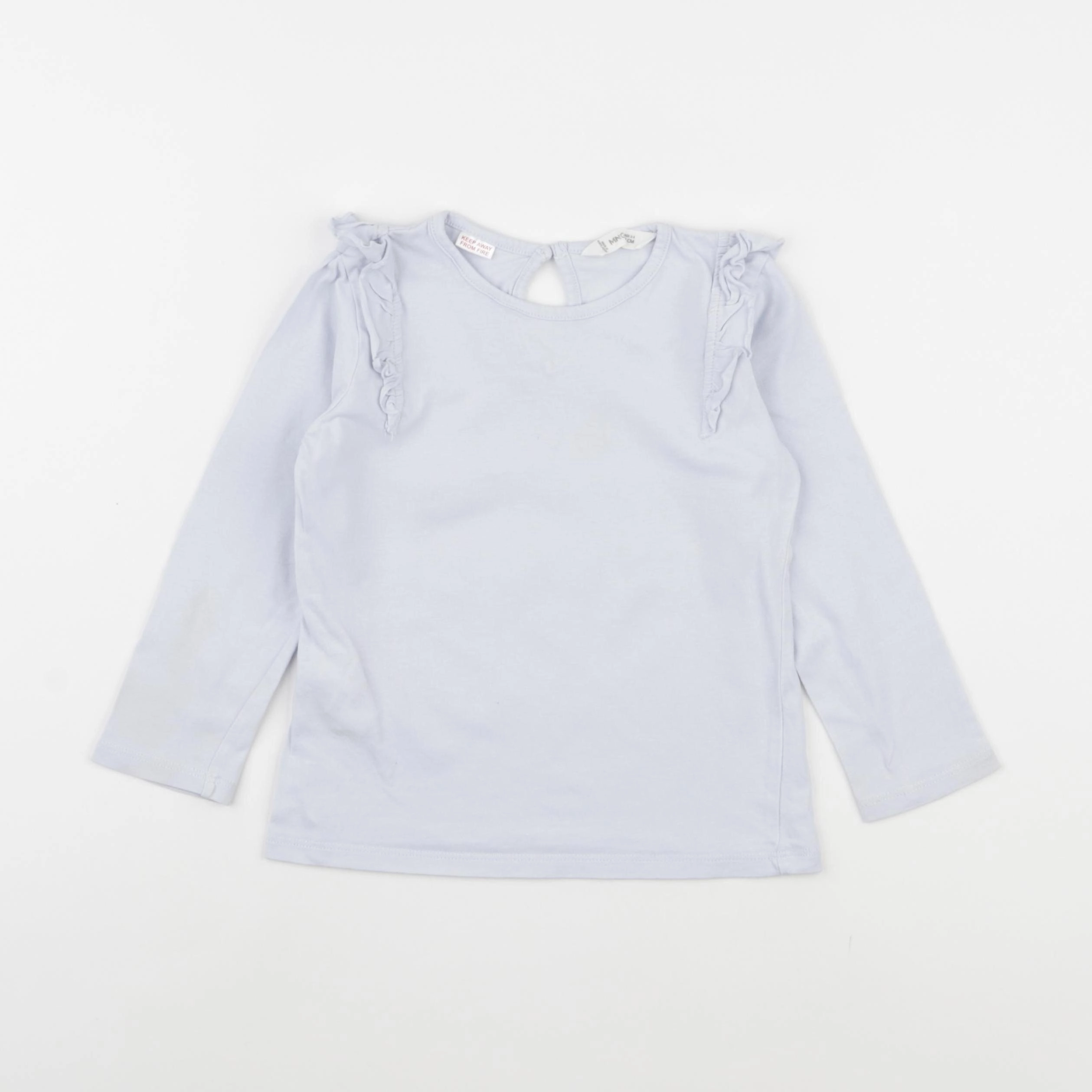 Mango - tee-shirt bleu - 2/3 ans