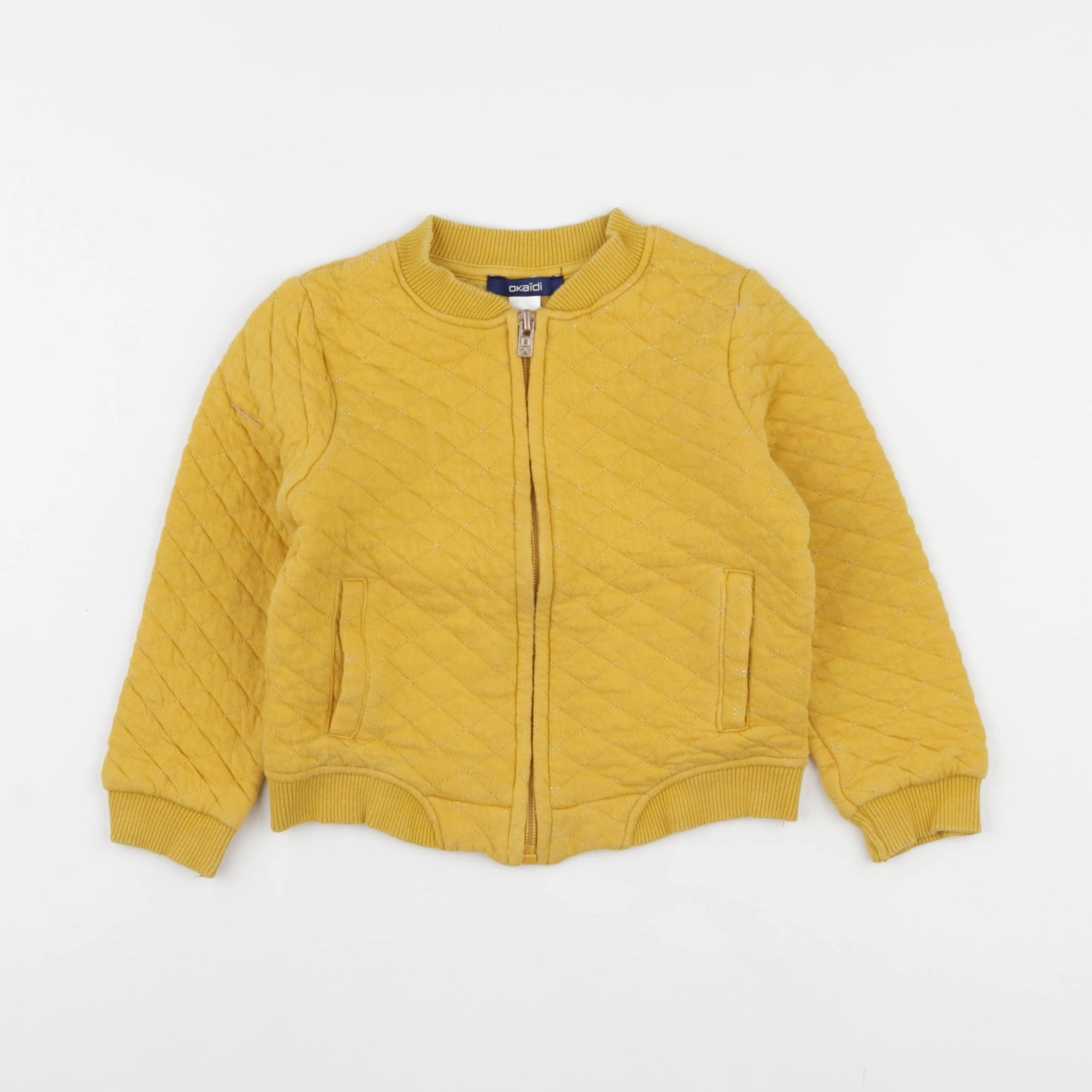 Okaidi - sweat jaune - 4 ans