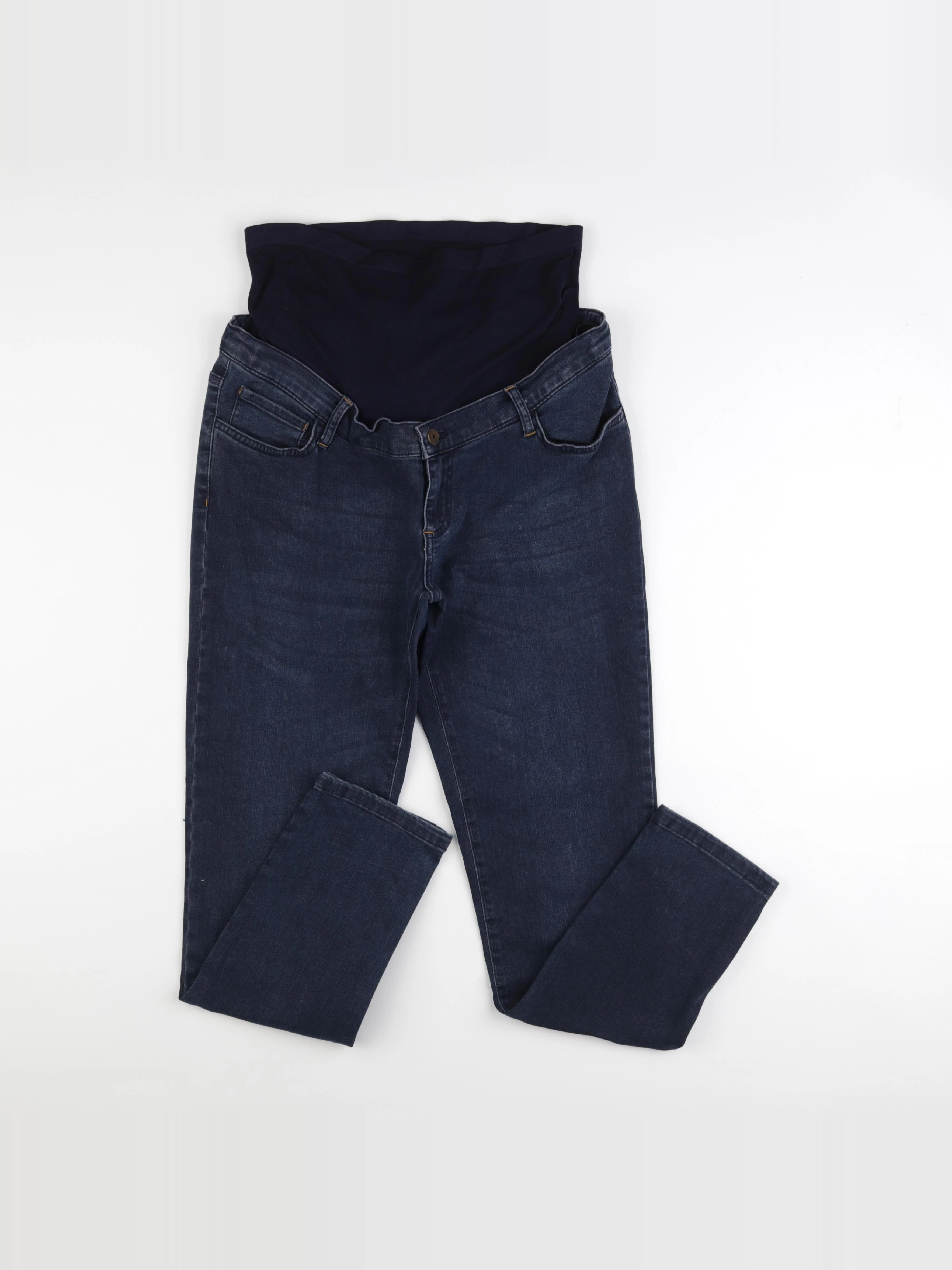 Envie de fraise - jean grossesse bleu - 42