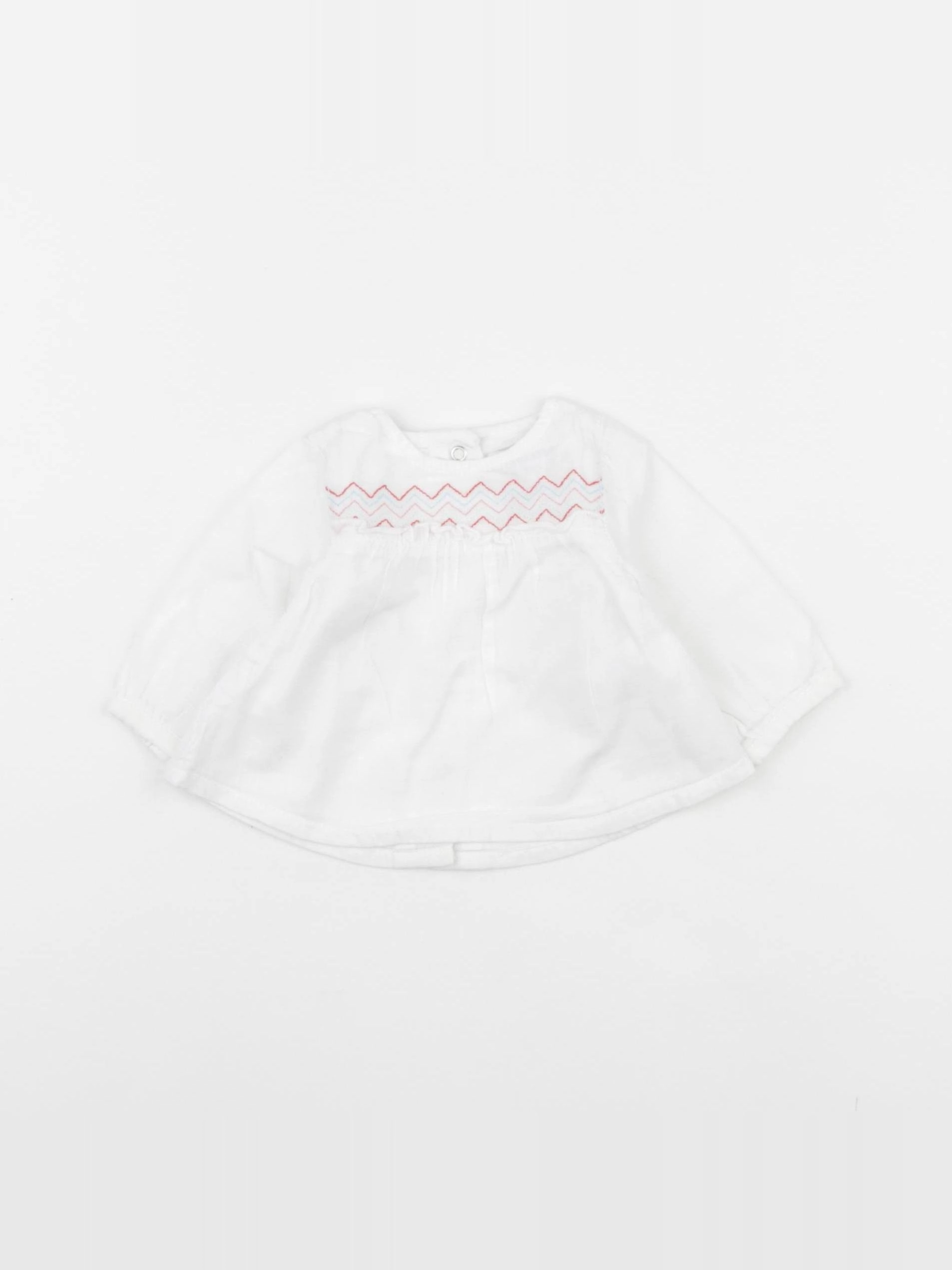 Vertbaudet - blouse blanc - 1 mois