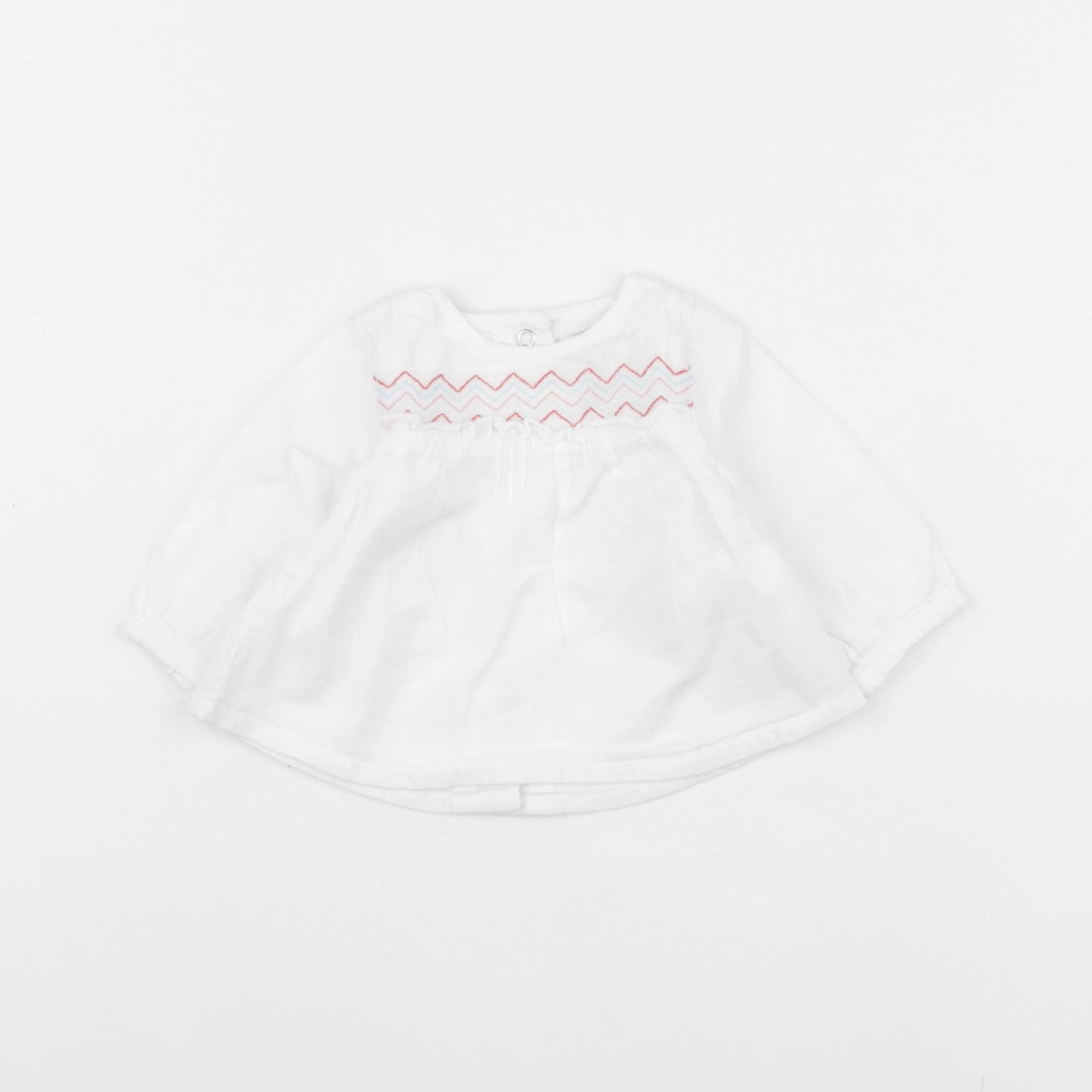 Vertbaudet - blouse blanc - 1 mois