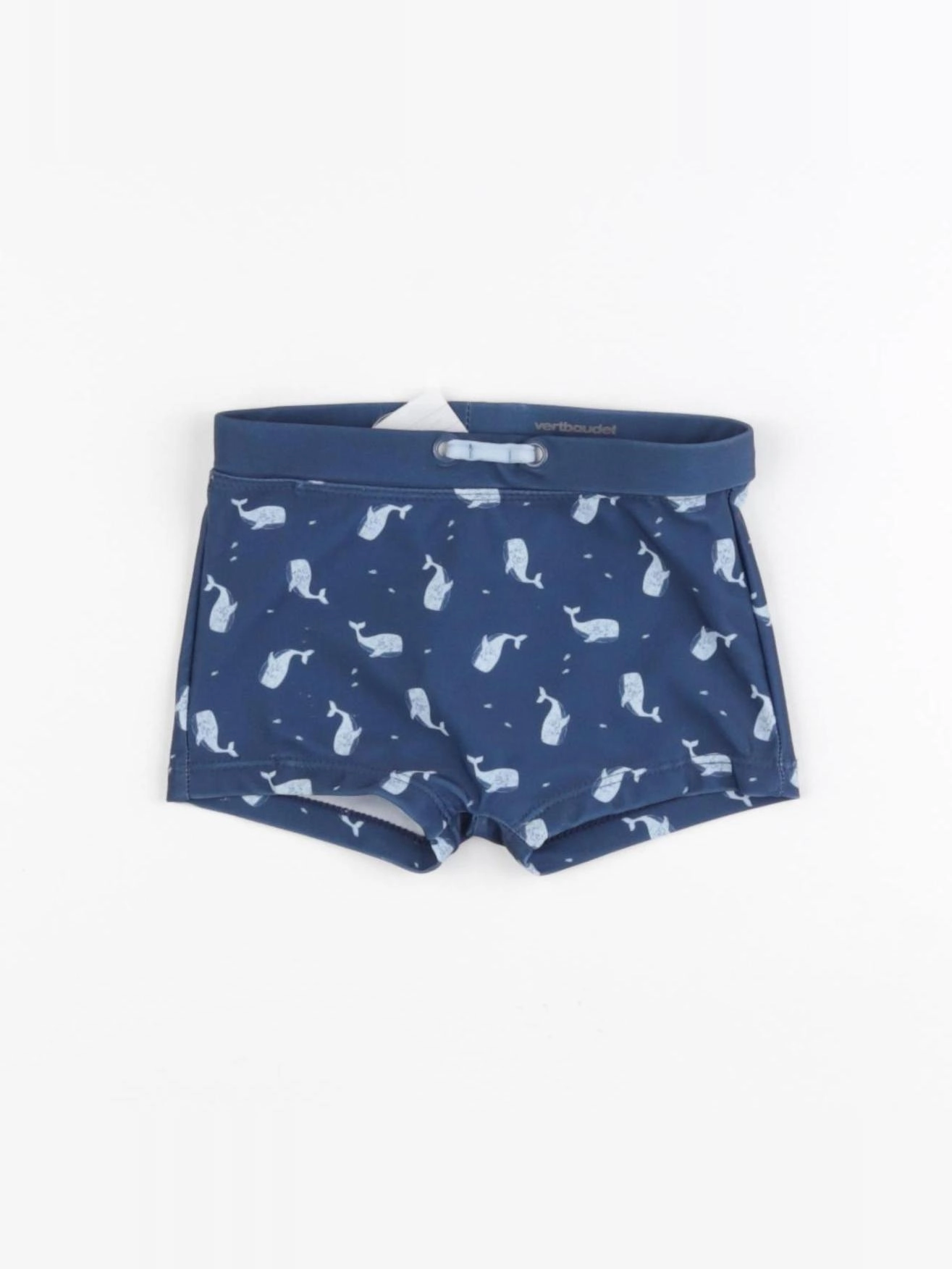 Vertbaudet - maillot de bain bleu - 9 mois