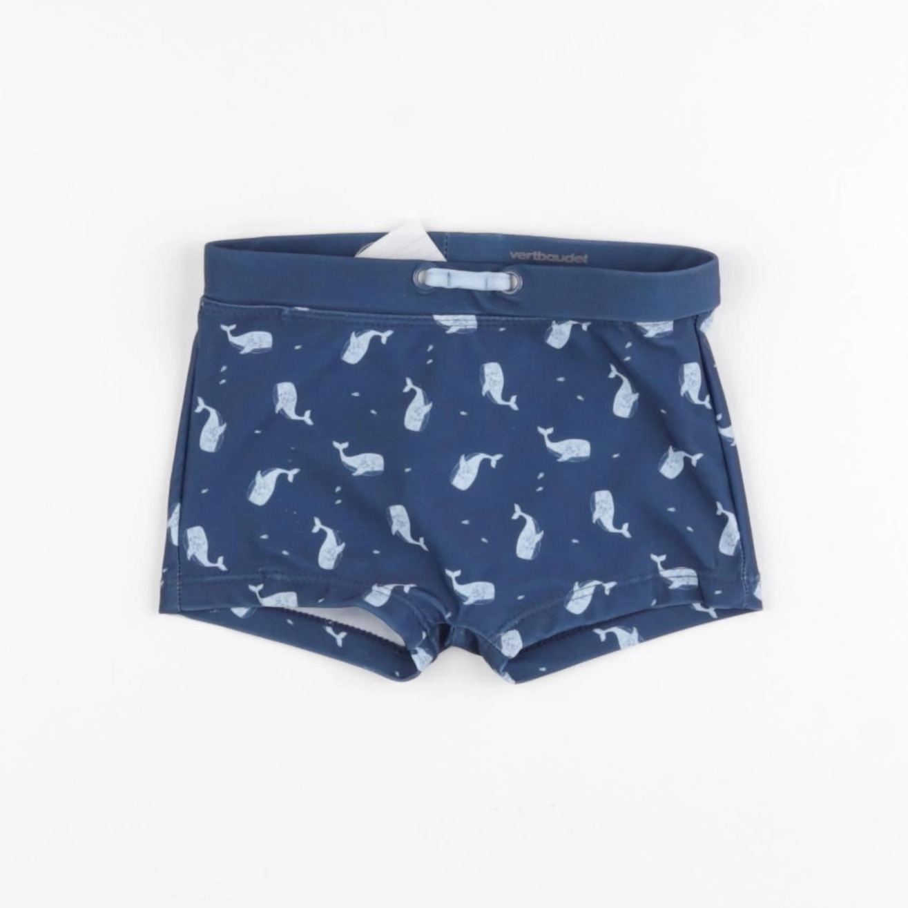 Vertbaudet - maillot de bain bleu - 9 mois