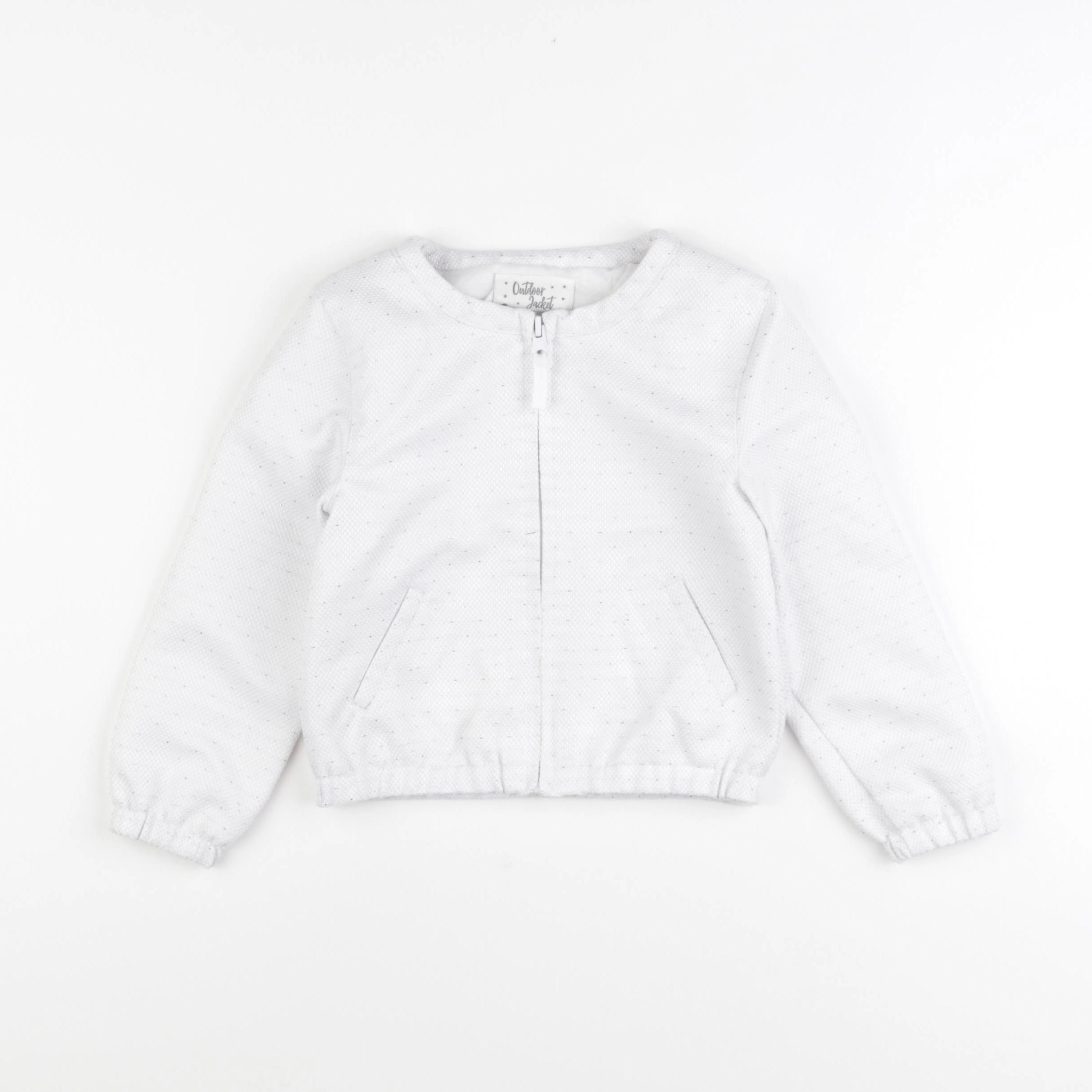 Vertbaudet - veste blanc, or - 5 ans