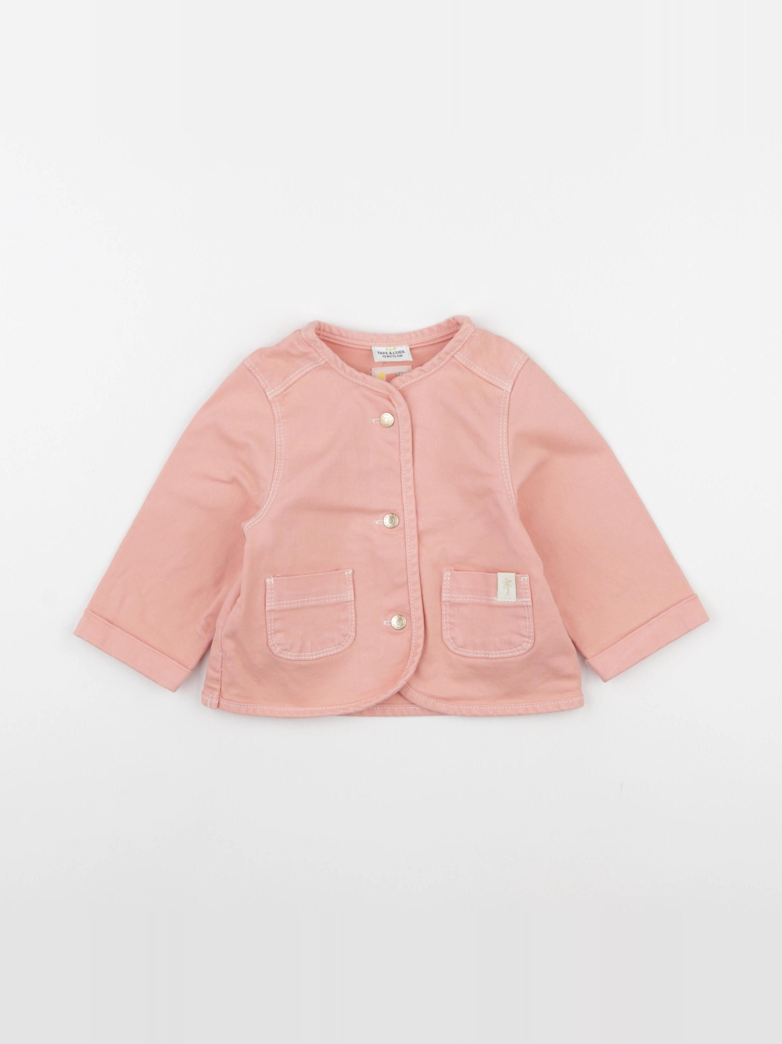 Tape à l'oeil - veste rose - 12 mois