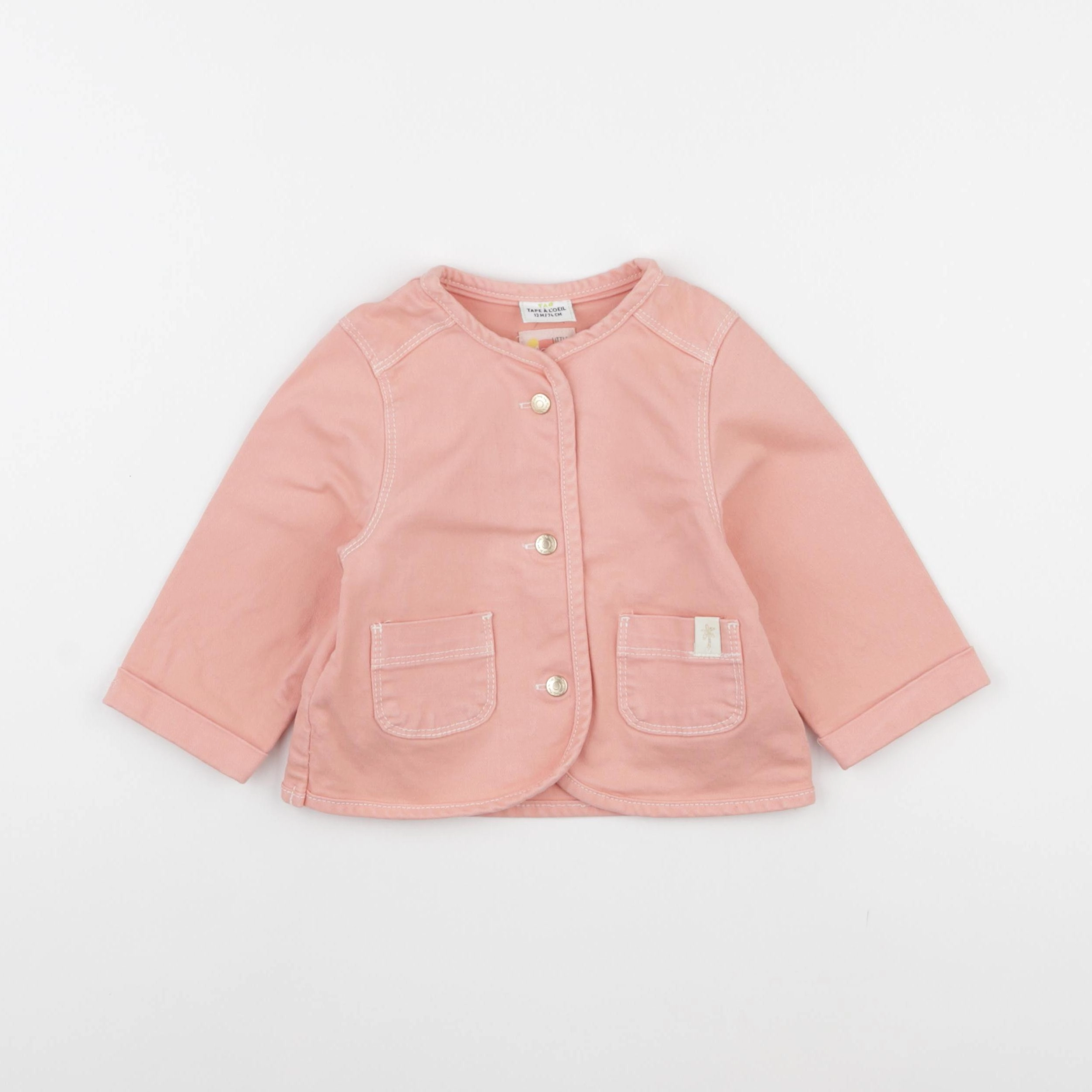 Tape à l'oeil - veste rose - 12 mois