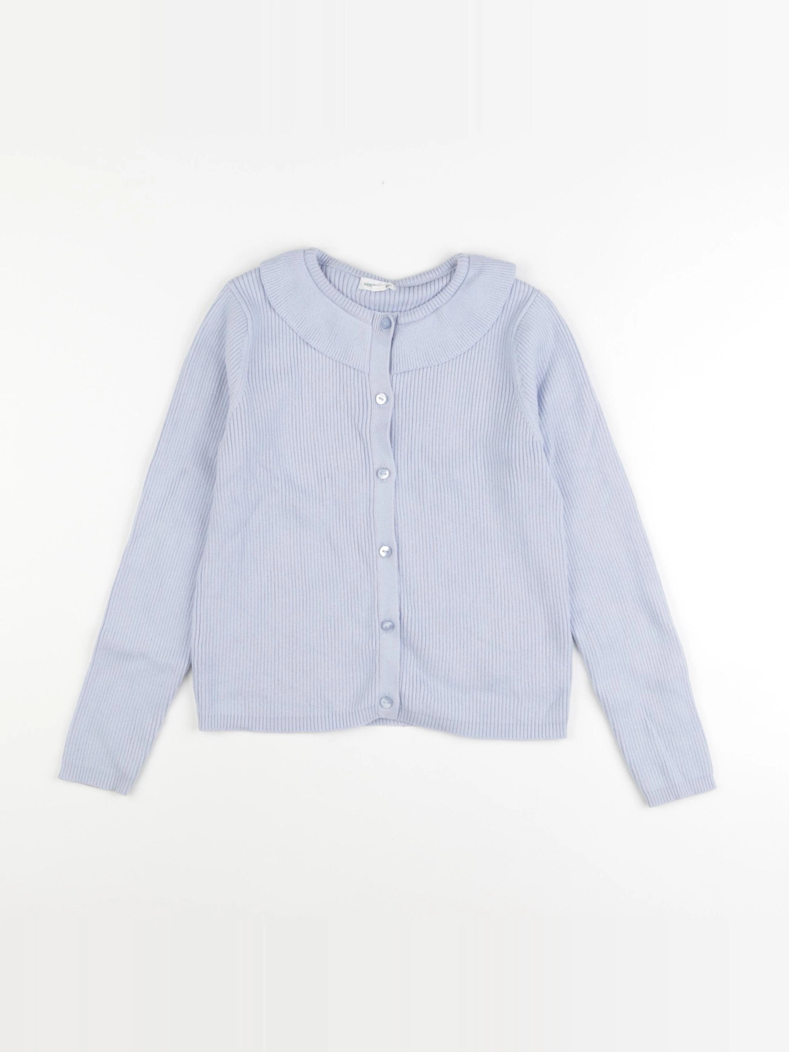 Vertbaudet - gilet bleu - 8 ans
