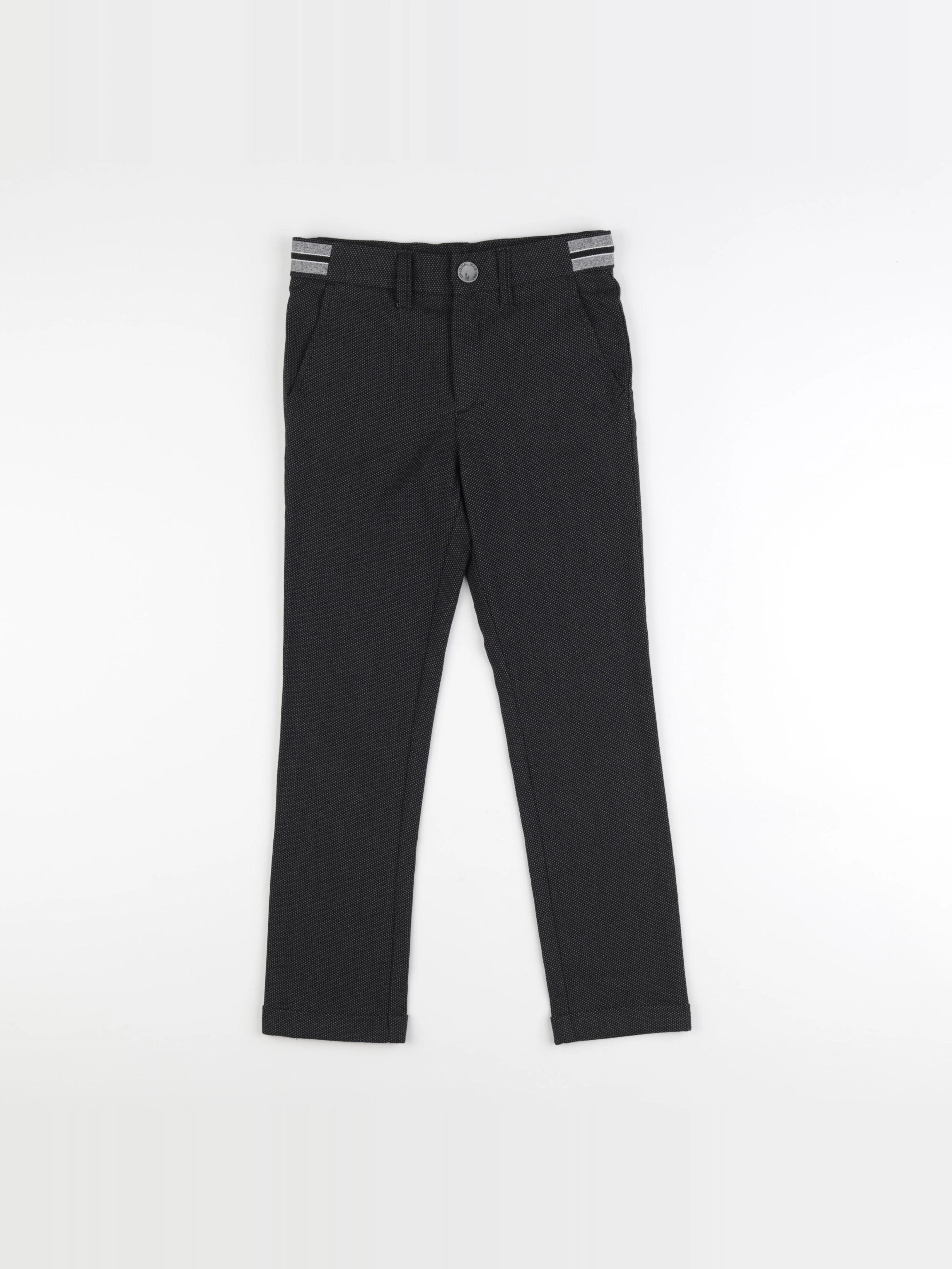 IKKS - pantalon noir - 8 ans