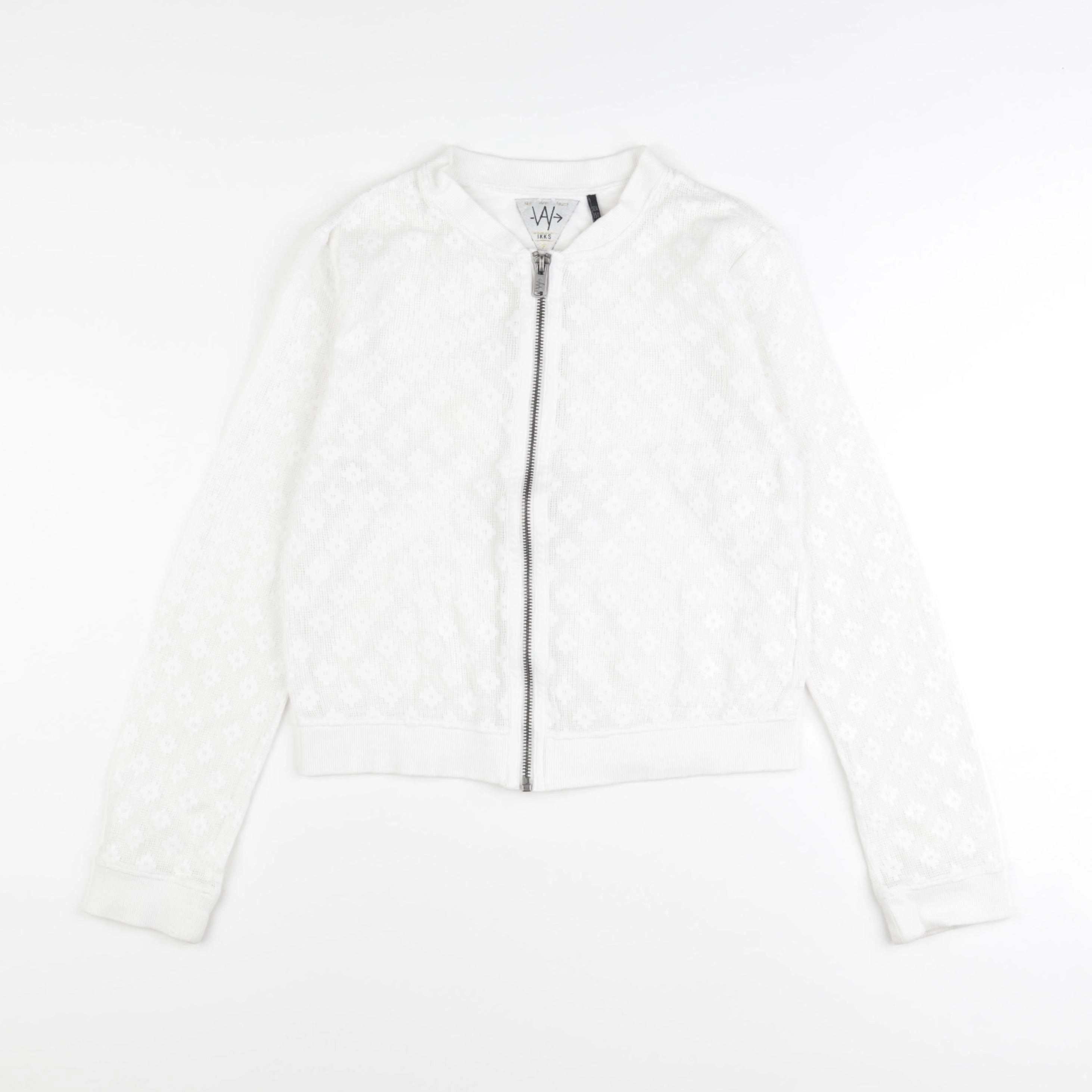 IKKS - gilet blanc - 12 ans