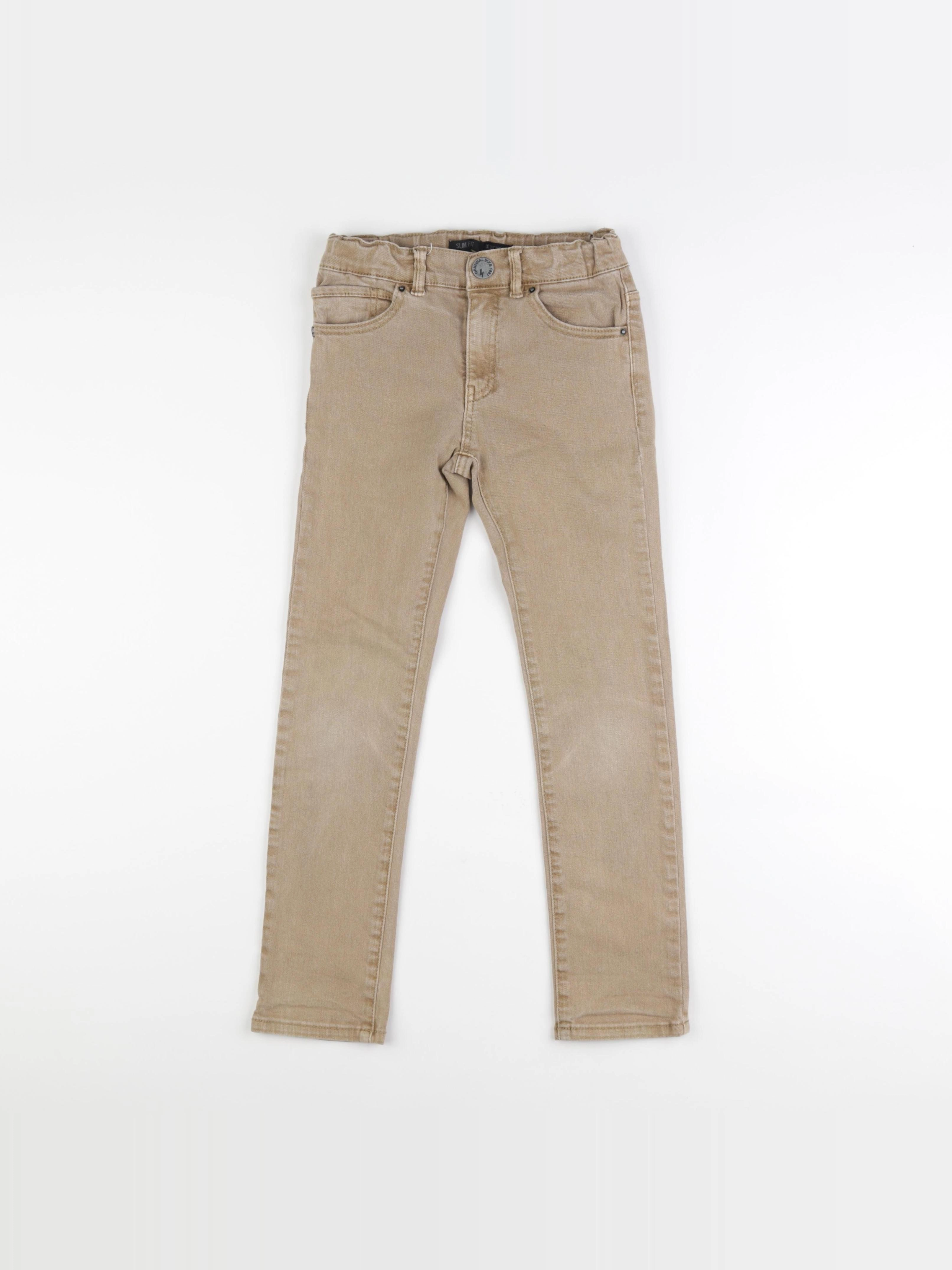 IKKS - jean beige - 8 ans