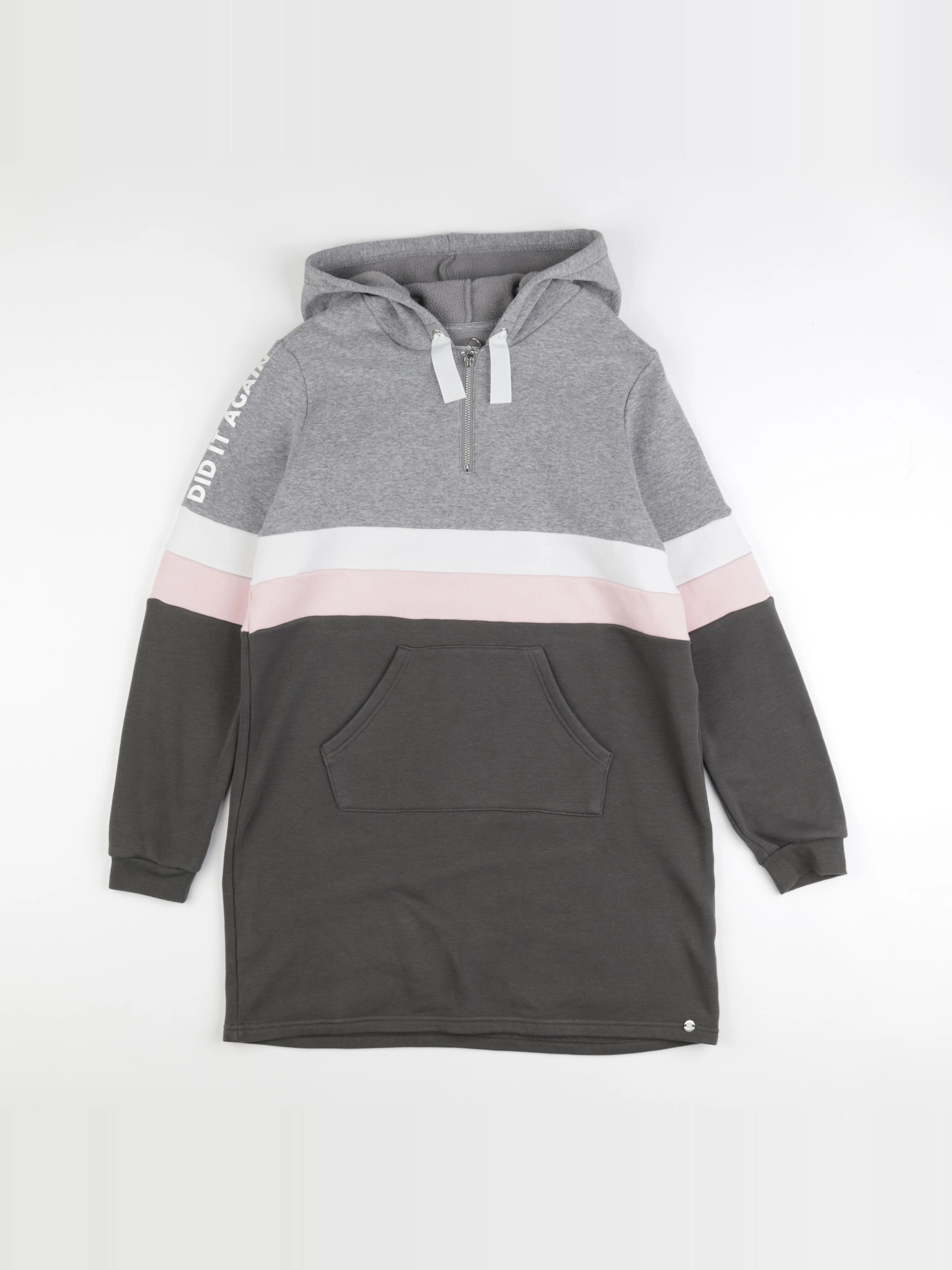 IKKS - robe gris - 14 ans