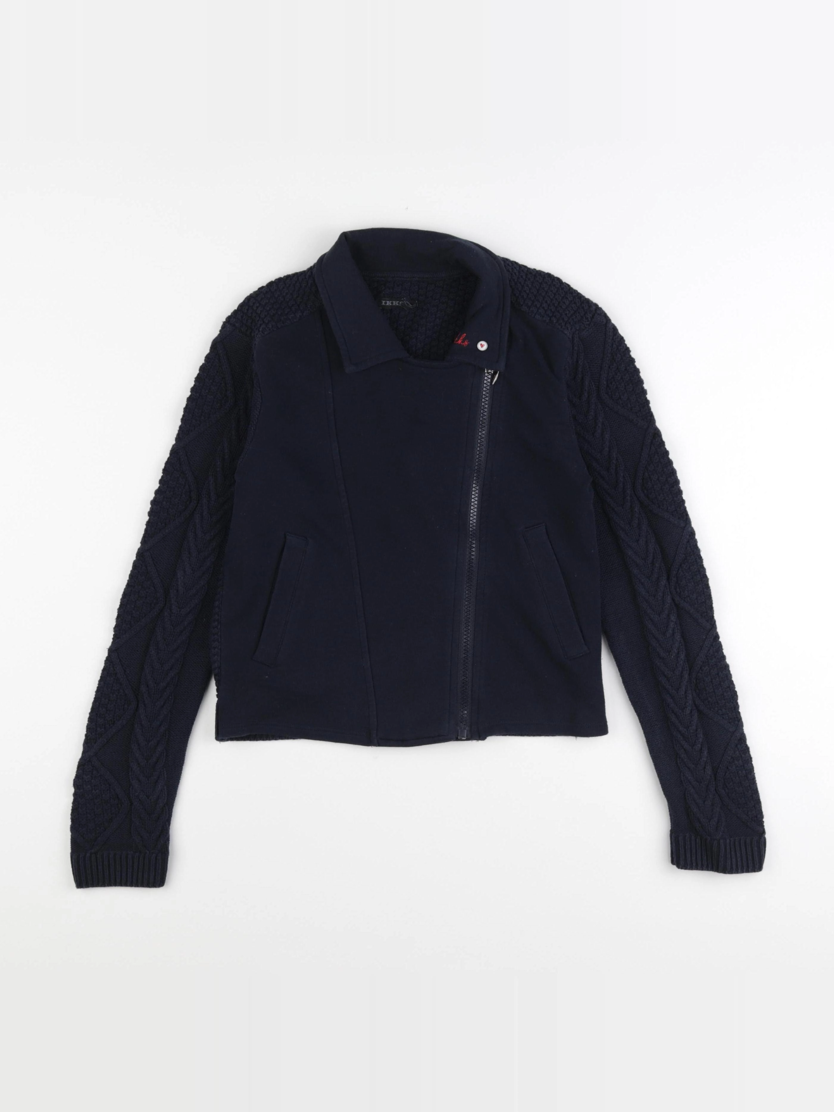 IKKS - gilet bleu - 10 ans