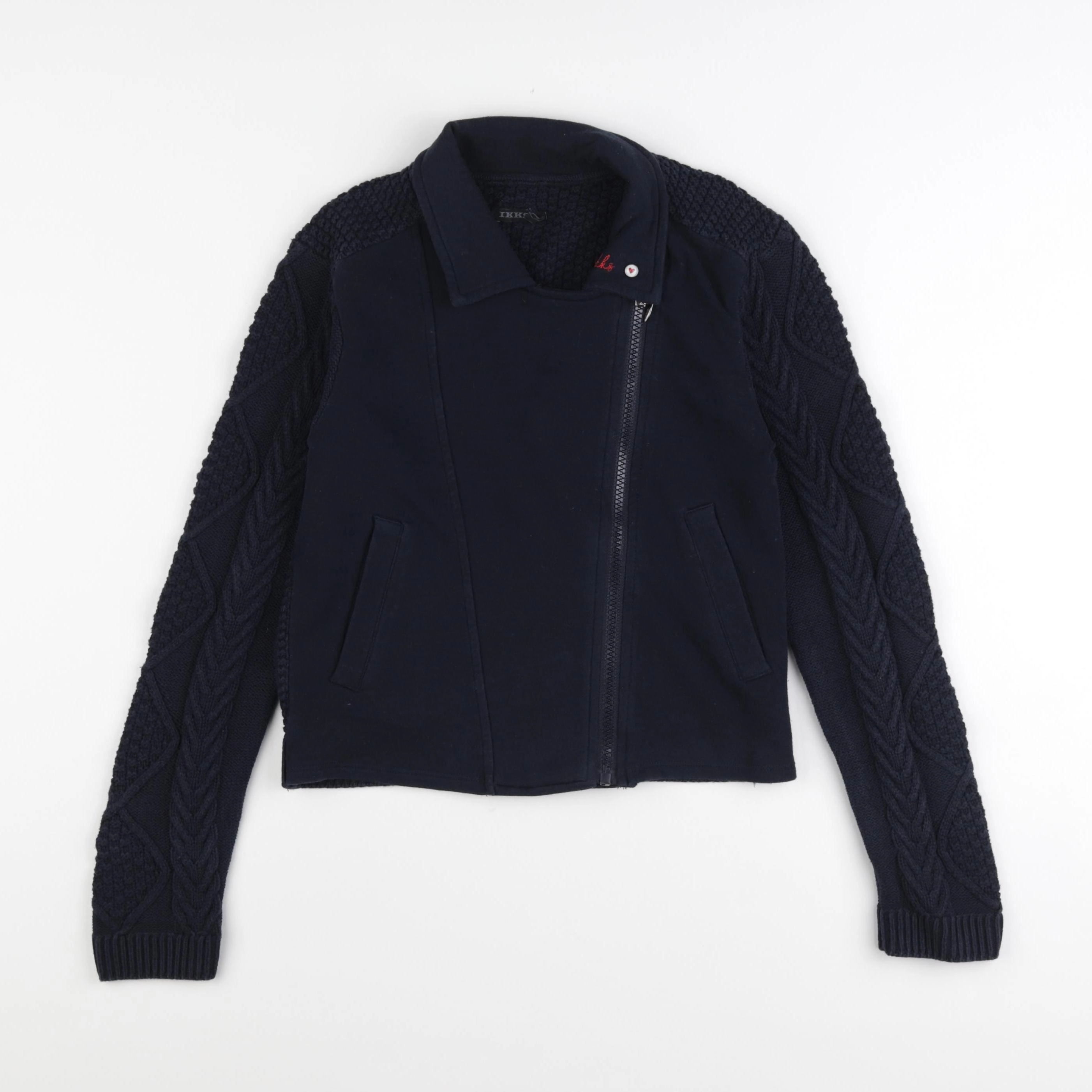 IKKS - gilet bleu - 10 ans