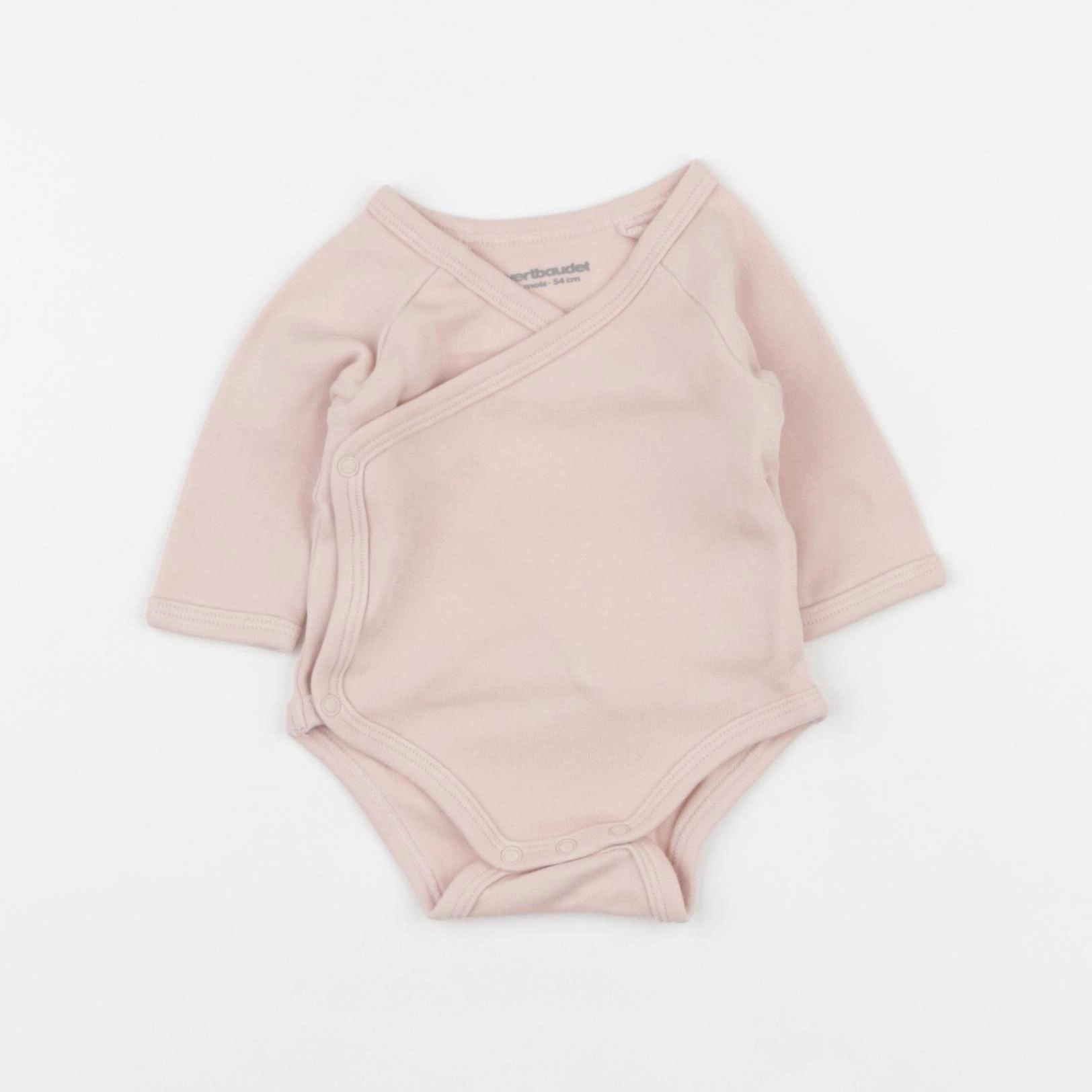 Vertbaudet - body rose - 1 mois