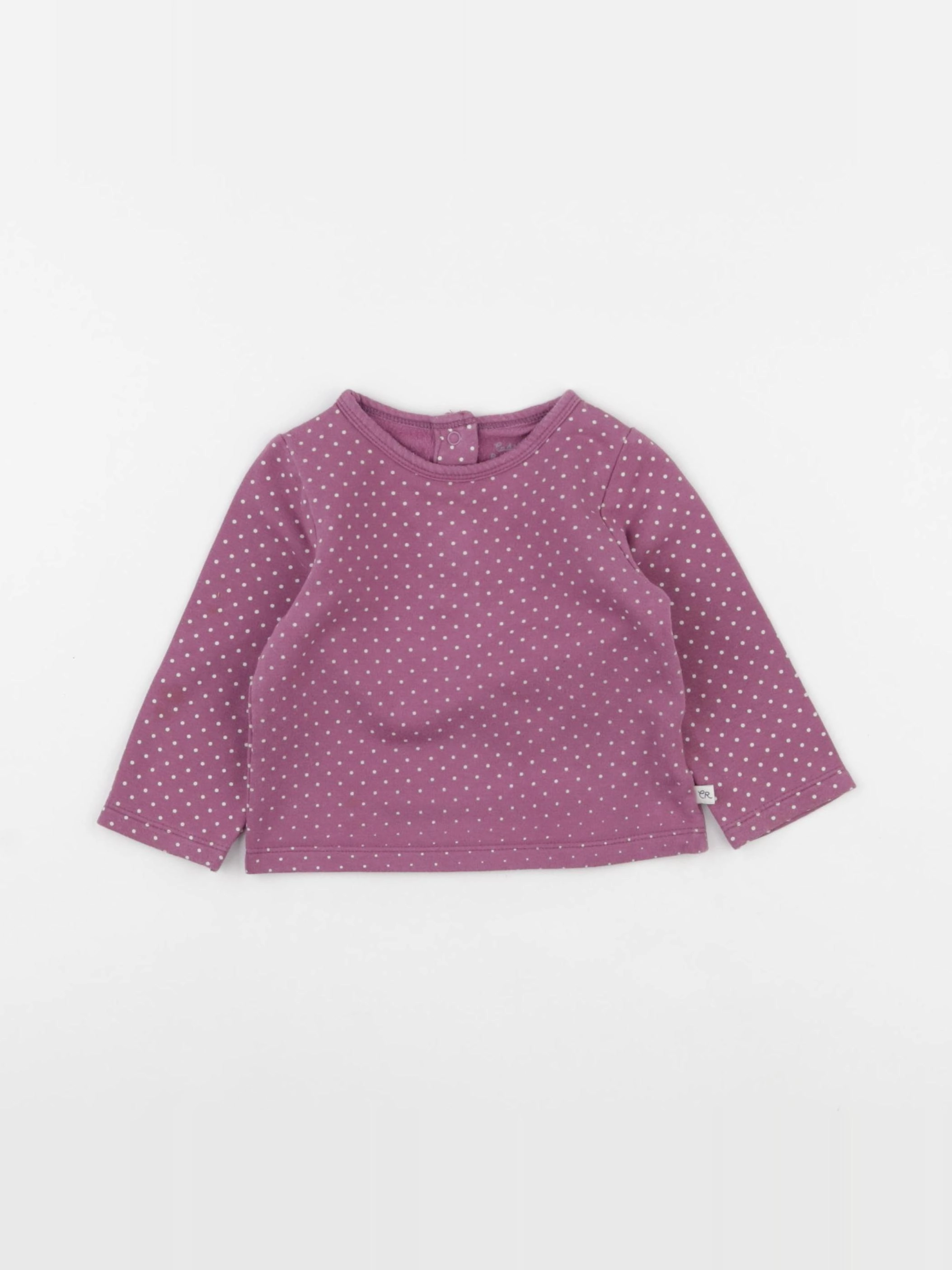 Cadet Rousselle - tee-shirt violet - 6 mois