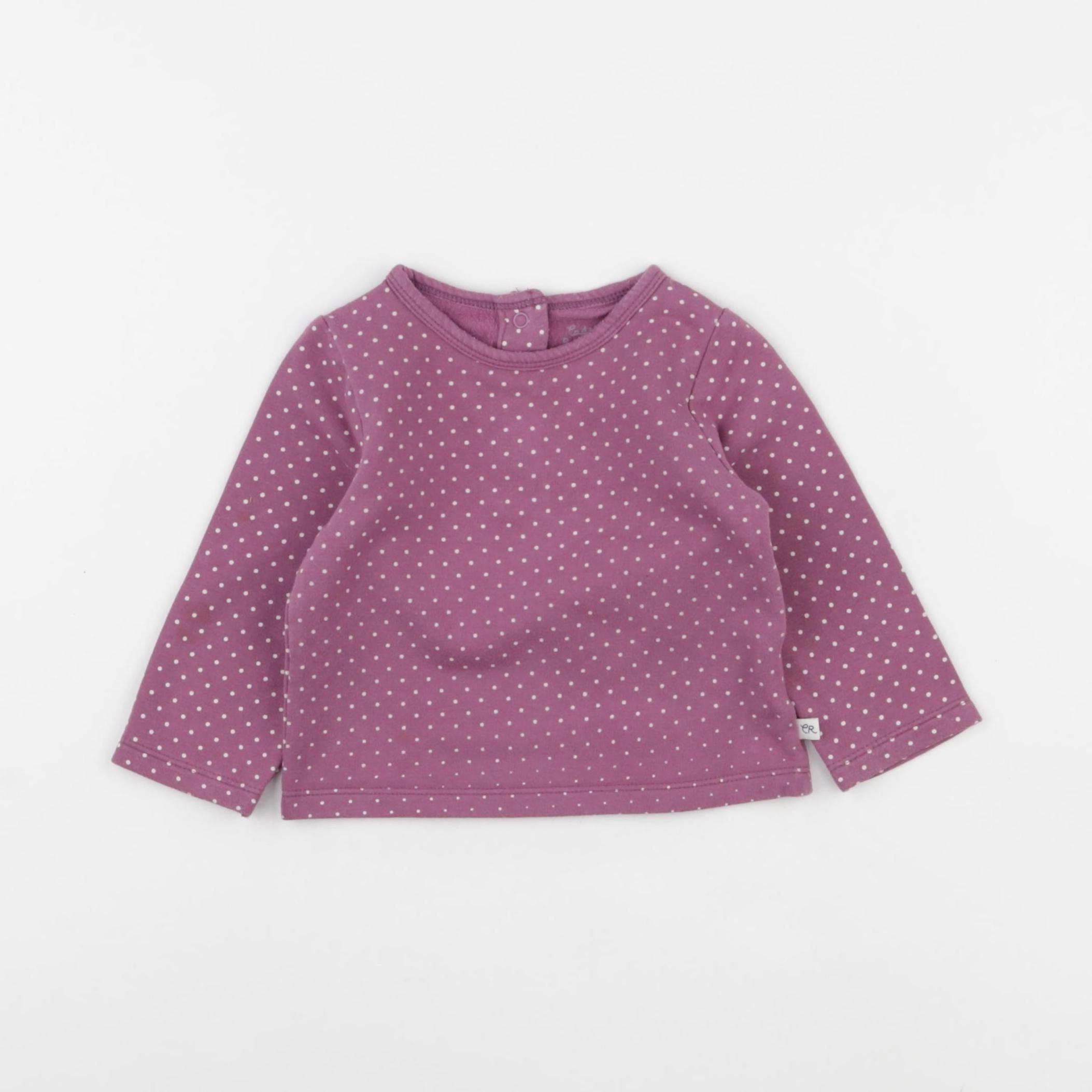 Cadet Rousselle - tee-shirt violet - 6 mois